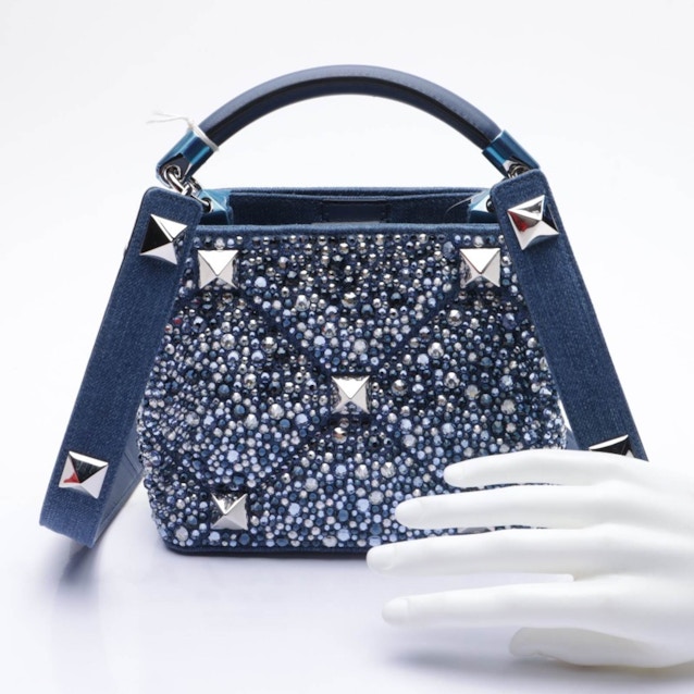 Roman Stud Handbag Blue | Vite EnVogue