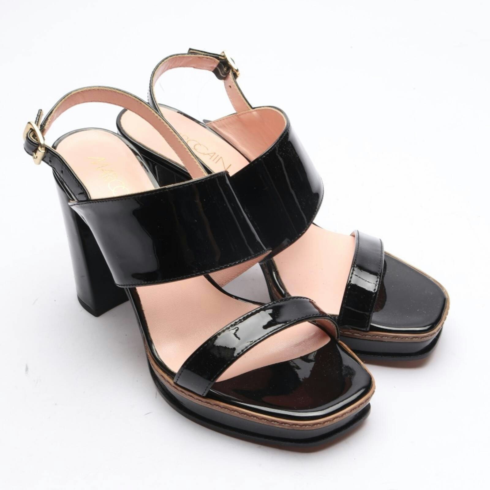 Image 1 of Heeled Sandals EUR 39 Black in color Black | Vite EnVogue