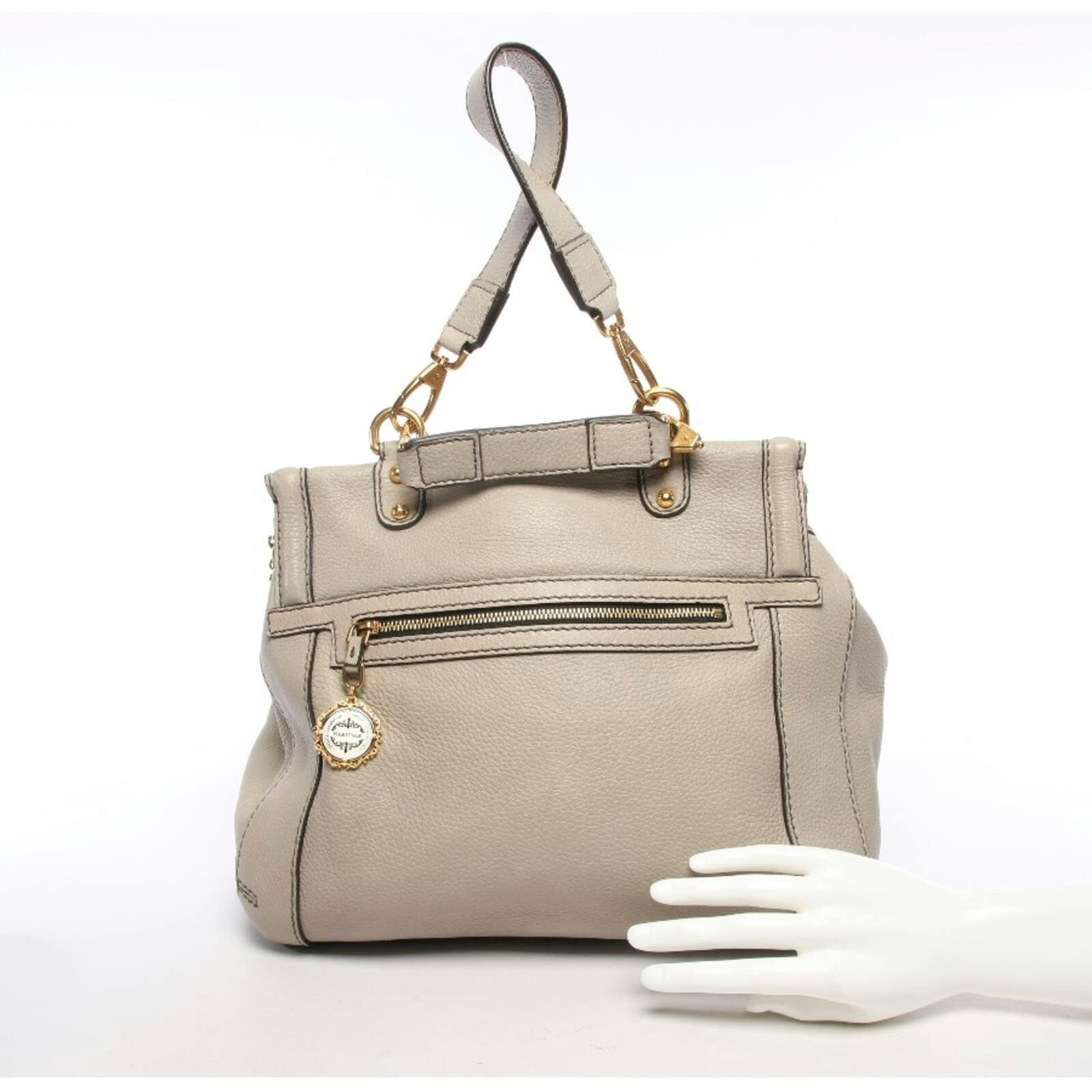 Image 2 of Handbag Light Gray in color Gray | Vite EnVogue