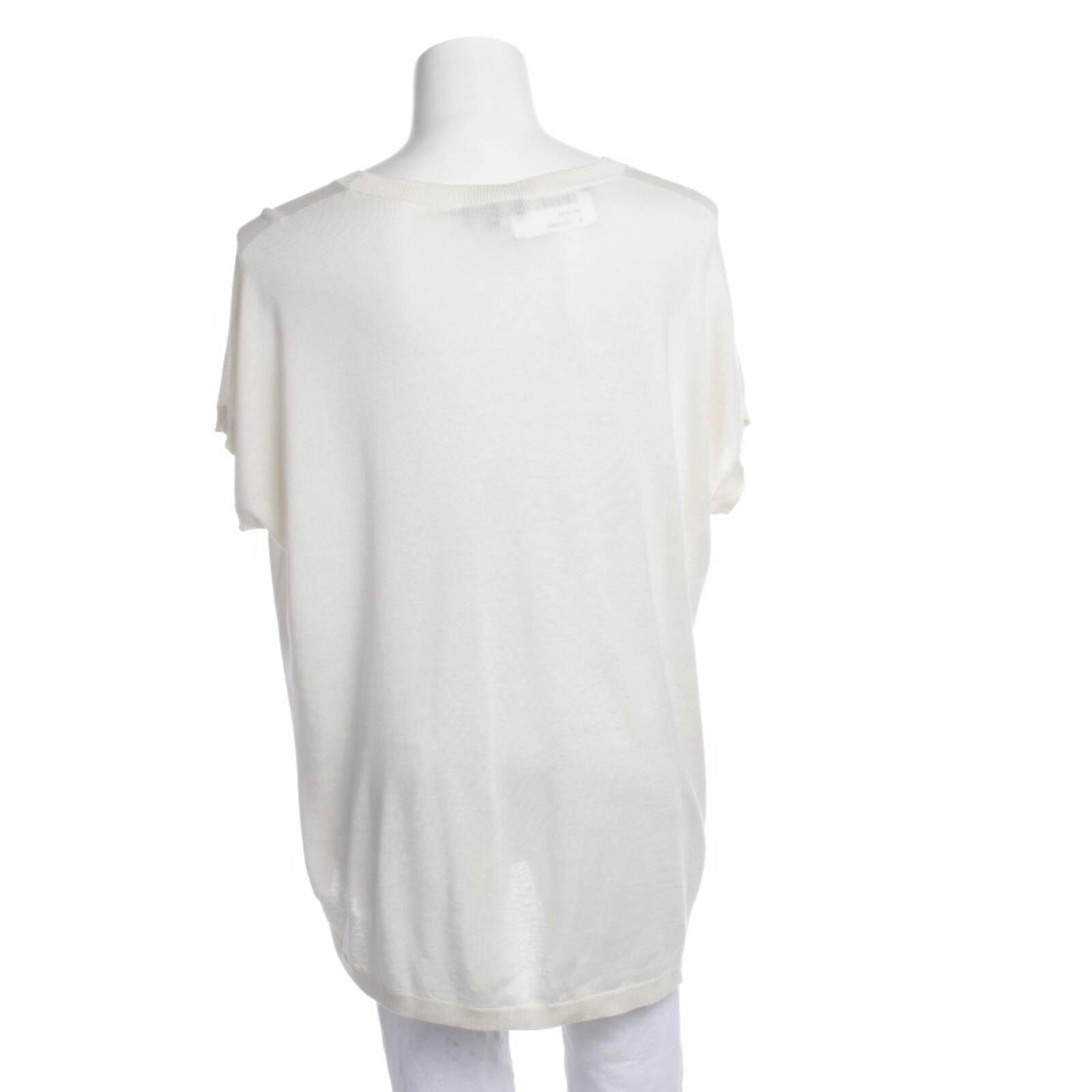 Image 2 of Shirt M Beige in color White | Vite EnVogue