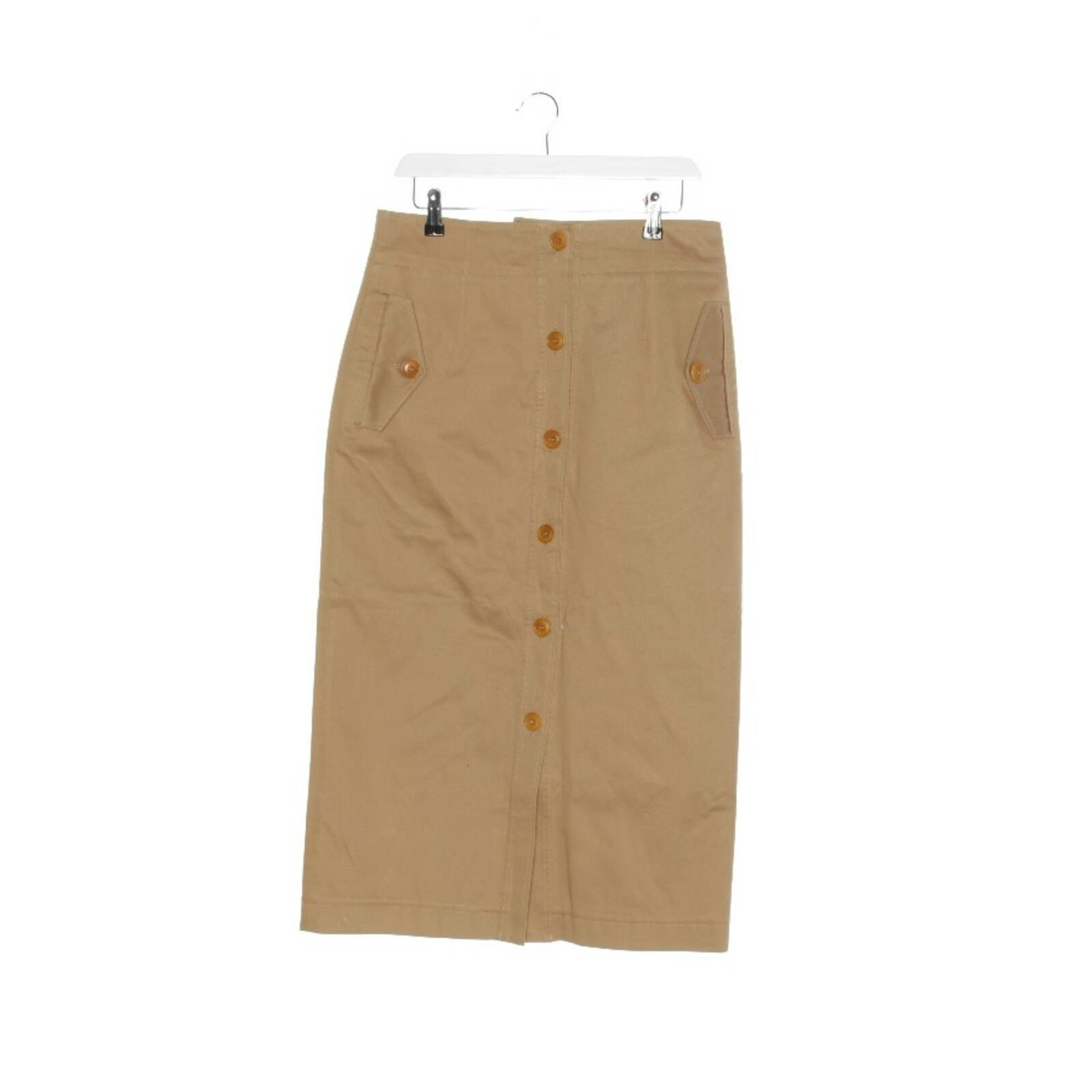 Image 1 of Skirt 40 Brown in color Brown | Vite EnVogue