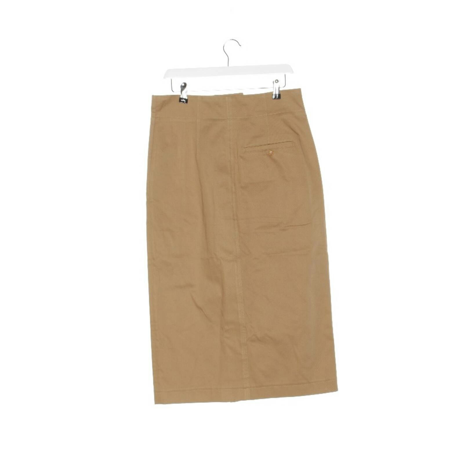 Image 2 of Skirt 40 Brown in color Brown | Vite EnVogue