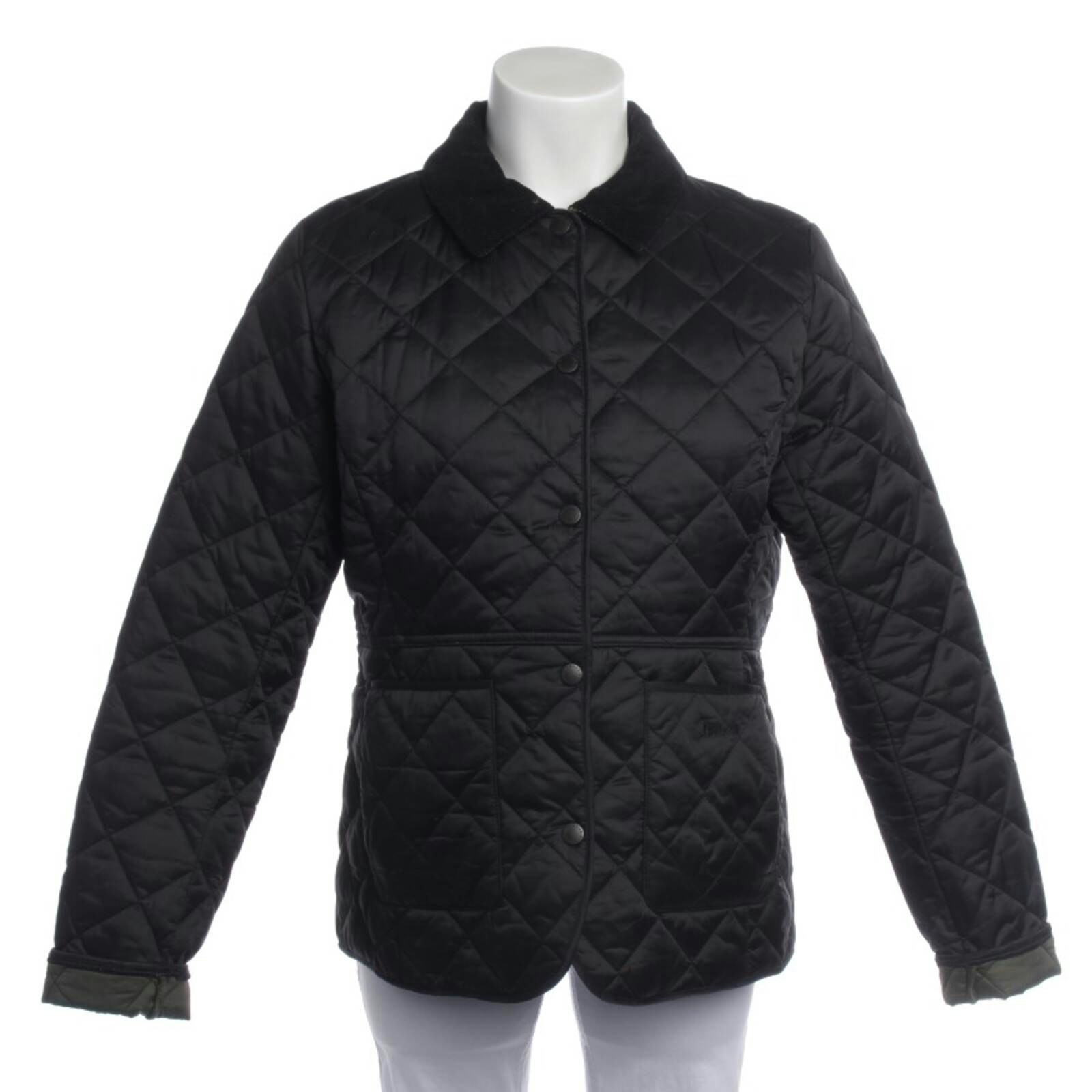 Image 1 of Mid-Season Jacket 40 Black in color Black | Vite EnVogue