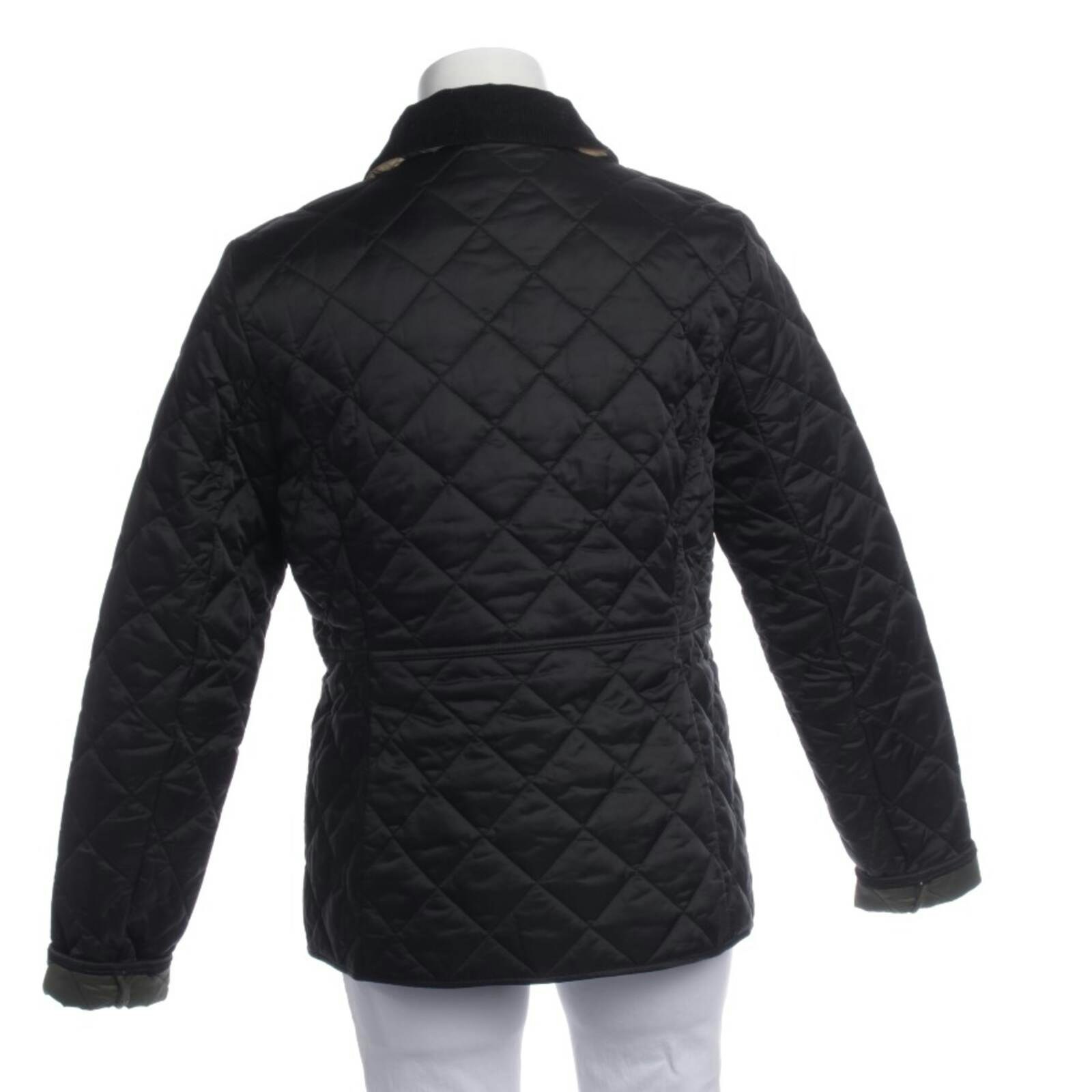 Image 2 of Mid-Season Jacket 40 Black in color Black | Vite EnVogue