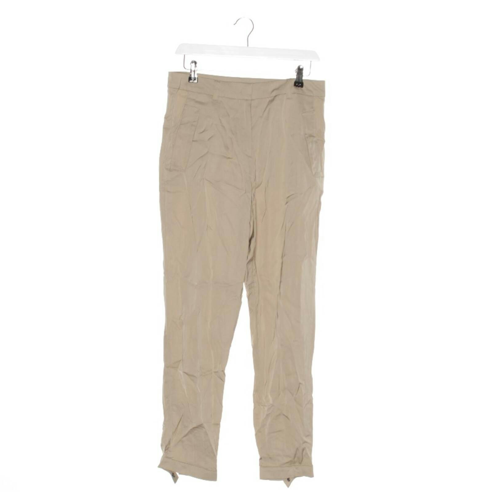 Image 1 of Pants 38 Beige in color White | Vite EnVogue