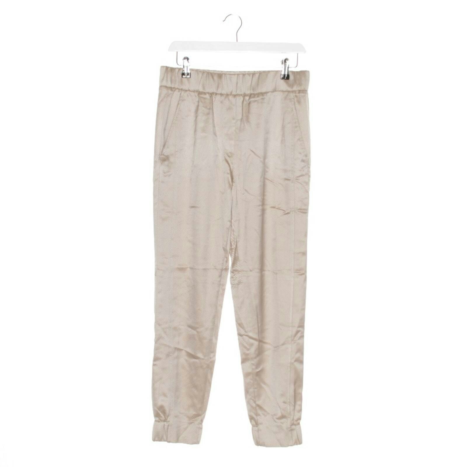 Image 1 of Pants 36 Beige in color White | Vite EnVogue