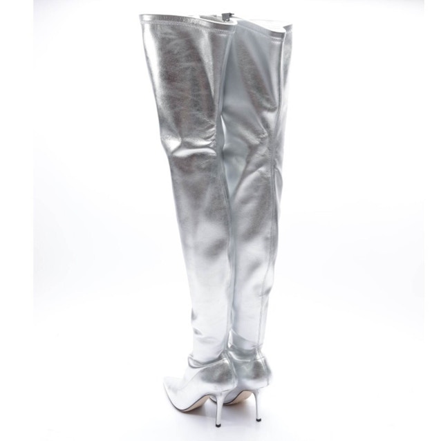 Over-The-Knee Boots EUR 39 Silver | Vite EnVogue