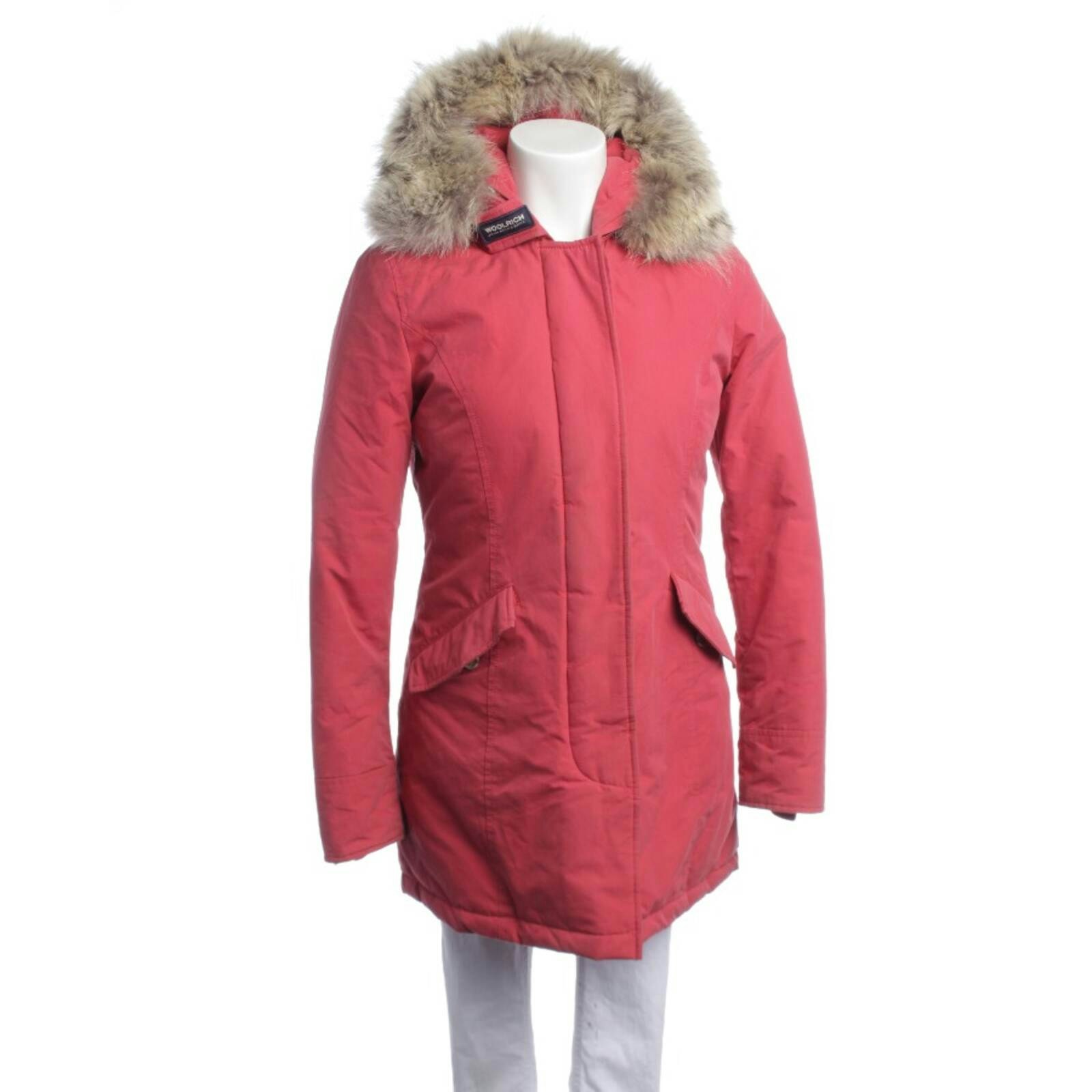 Image 1 of Arctic Parka Winter Coat S Light Red in color Red | Vite EnVogue