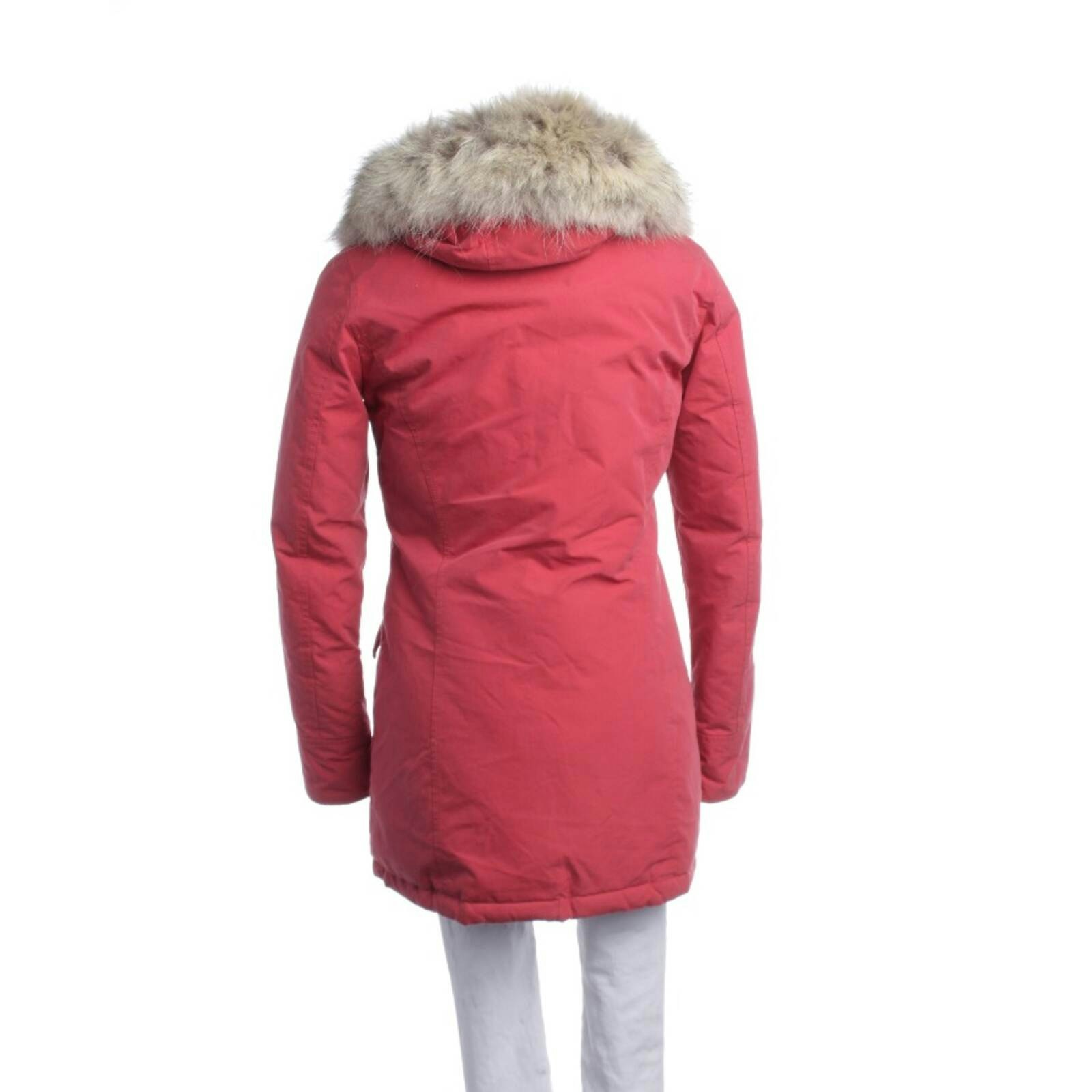 Image 2 of Arctic Parka Winter Coat S Light Red in color Red | Vite EnVogue