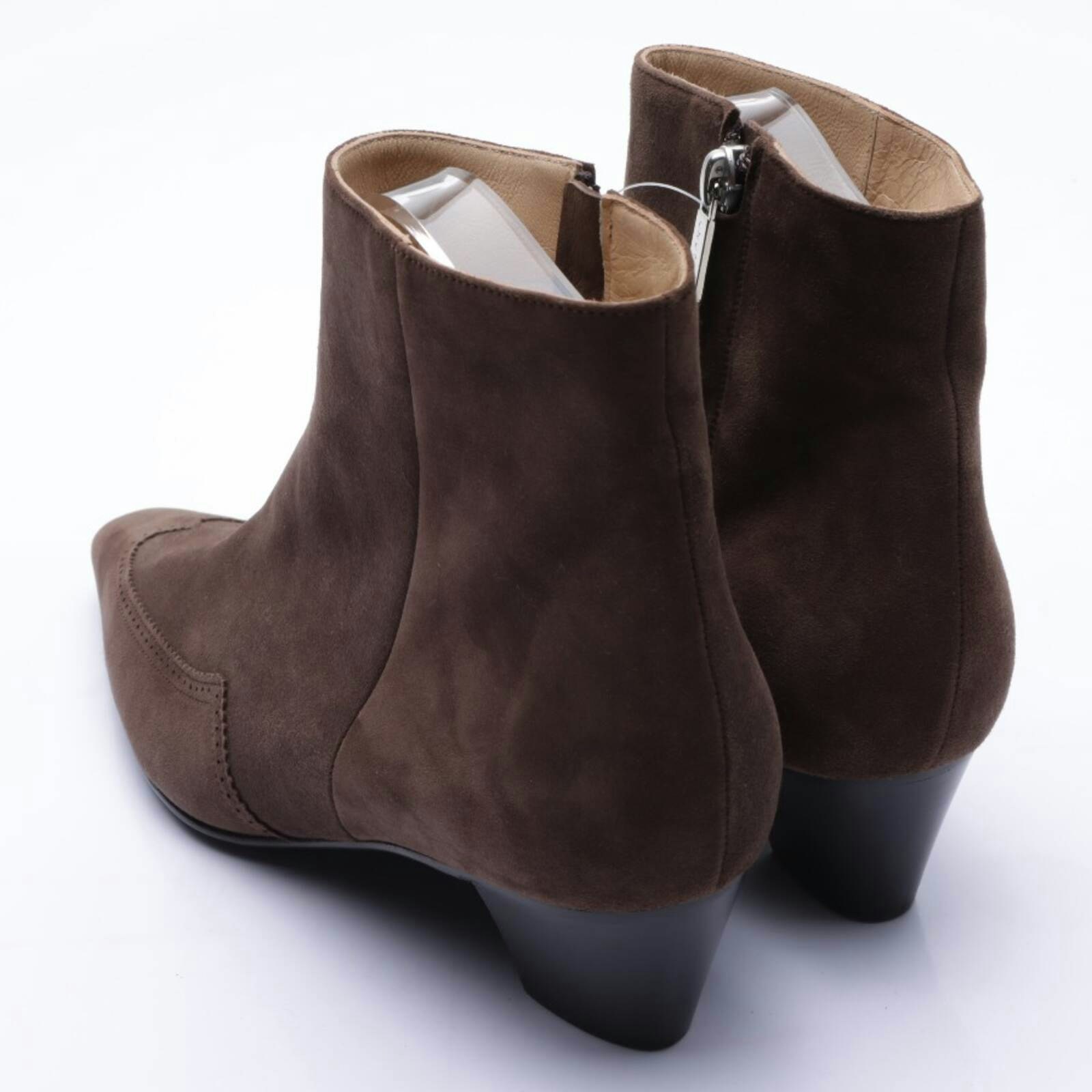 Image 2 of Ankle Boots EUR 37.5 Dark Brown in color Brown | Vite EnVogue