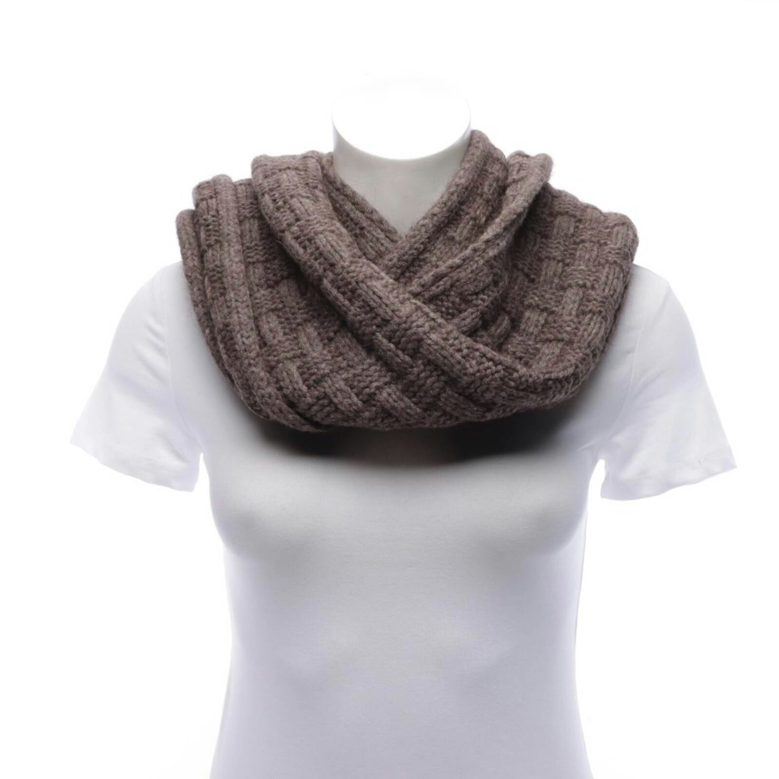 Image 1 of Scarf Brown in color Brown | Vite EnVogue