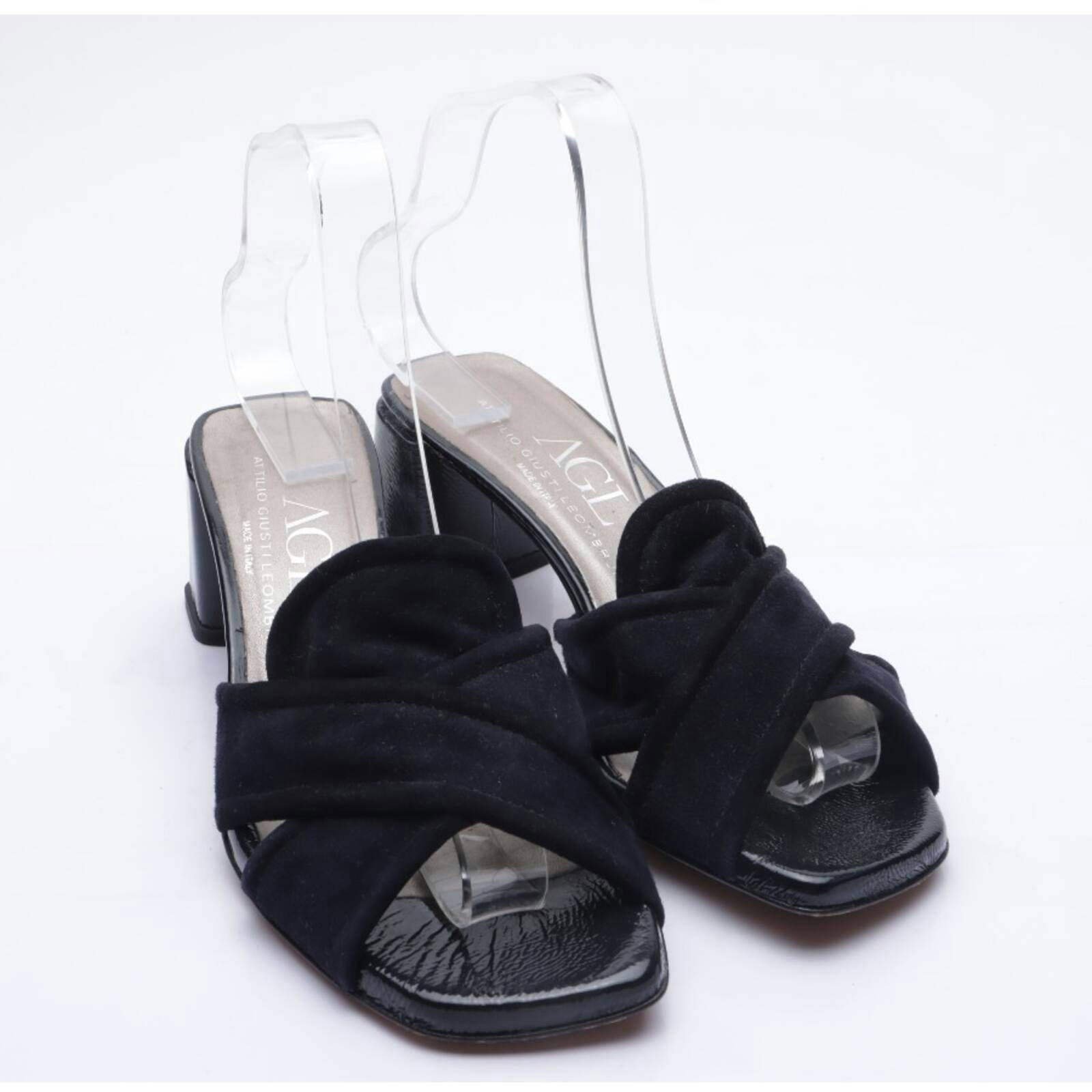 Image 1 of Heeled Sandals EUR38 Black in color Black | Vite EnVogue