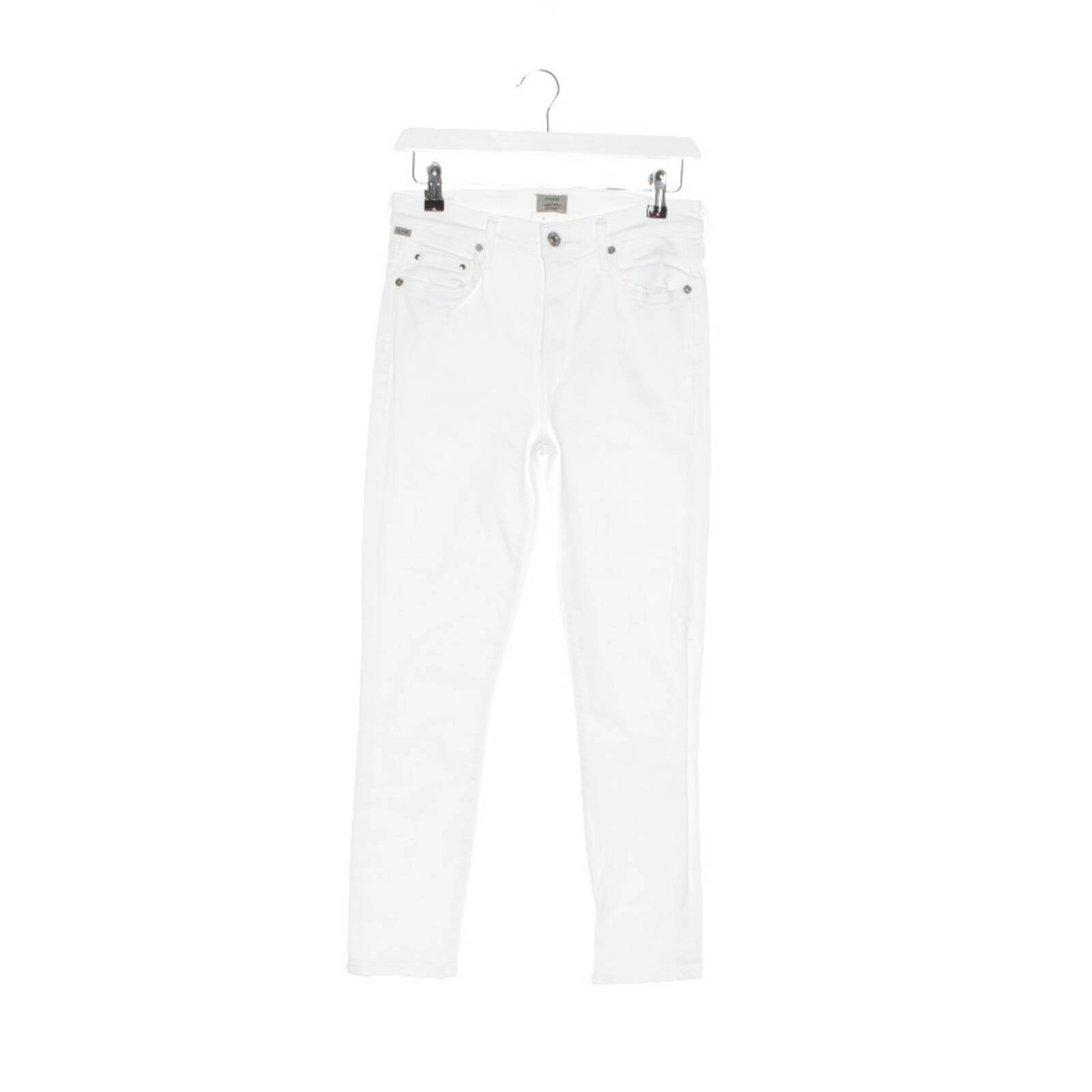 Image 1 of Straight Fit Jeans W28 White in color White | Vite EnVogue