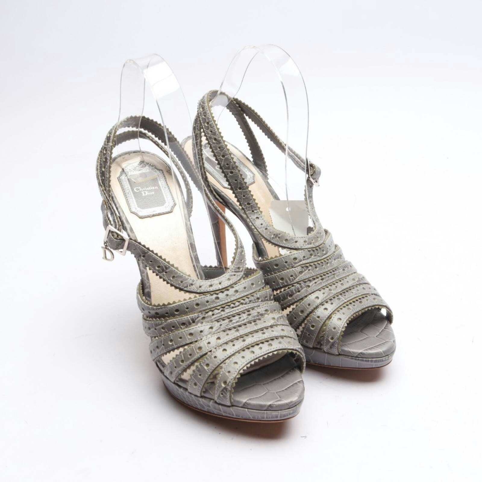 Image 1 of Heeled Sandals EUR 40 Gray in color Gray | Vite EnVogue