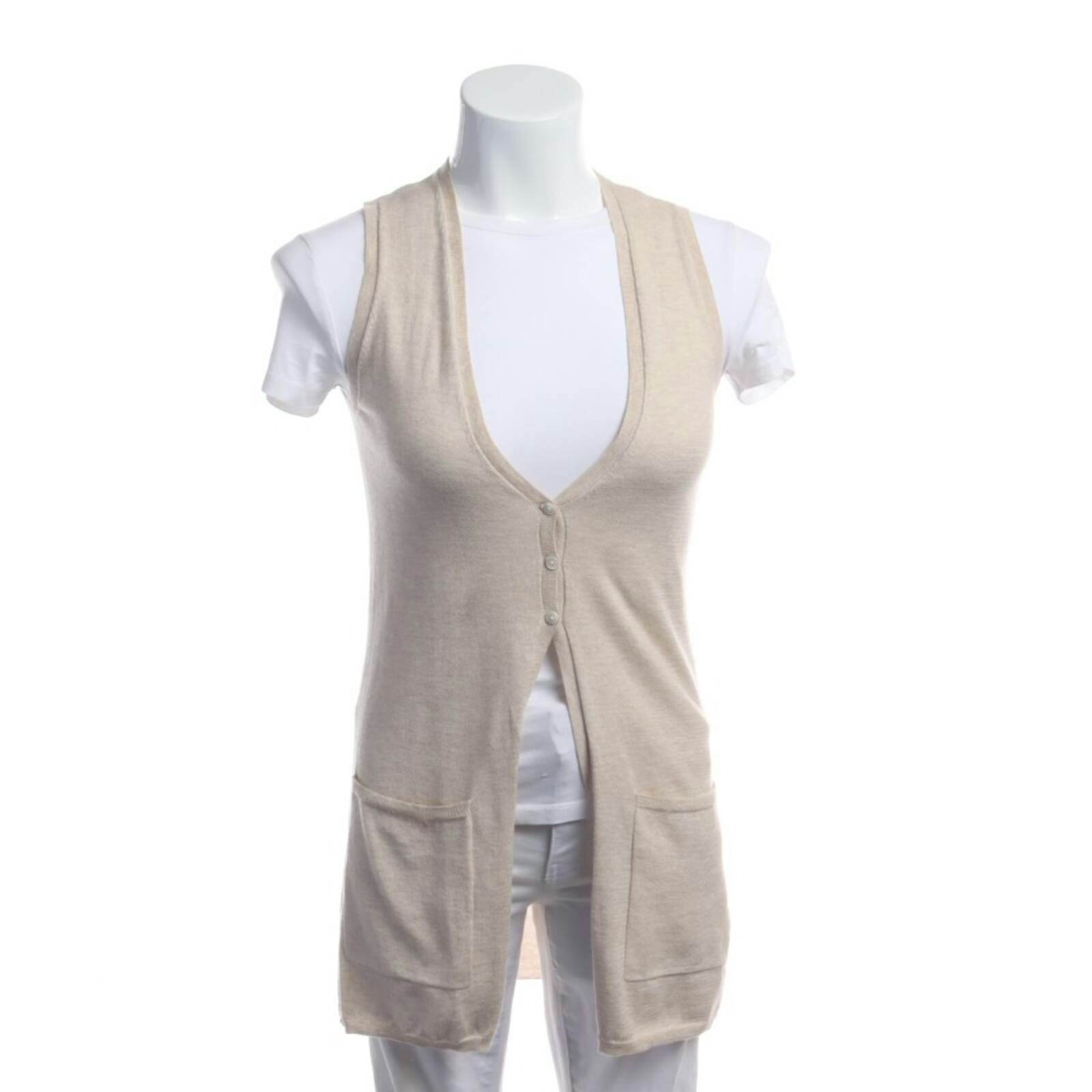 Image 1 of Vest S Beige in color White | Vite EnVogue