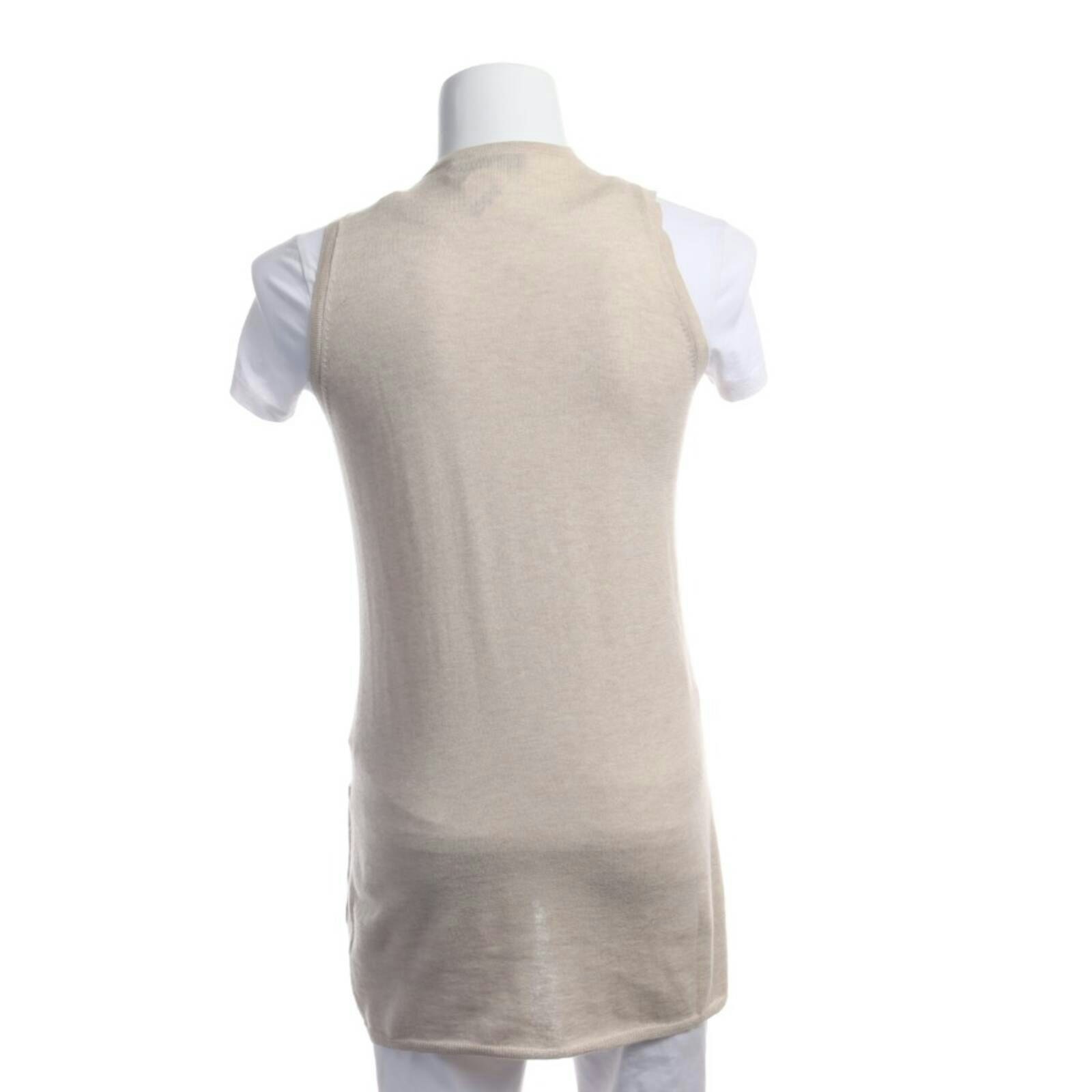 Image 2 of Vest S Beige in color White | Vite EnVogue