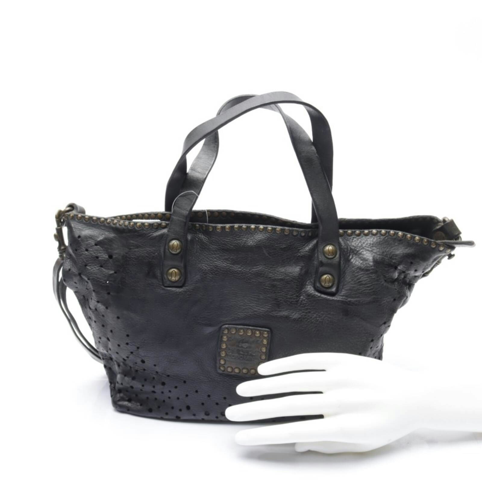 Image 1 of Handbag Black in color Black | Vite EnVogue