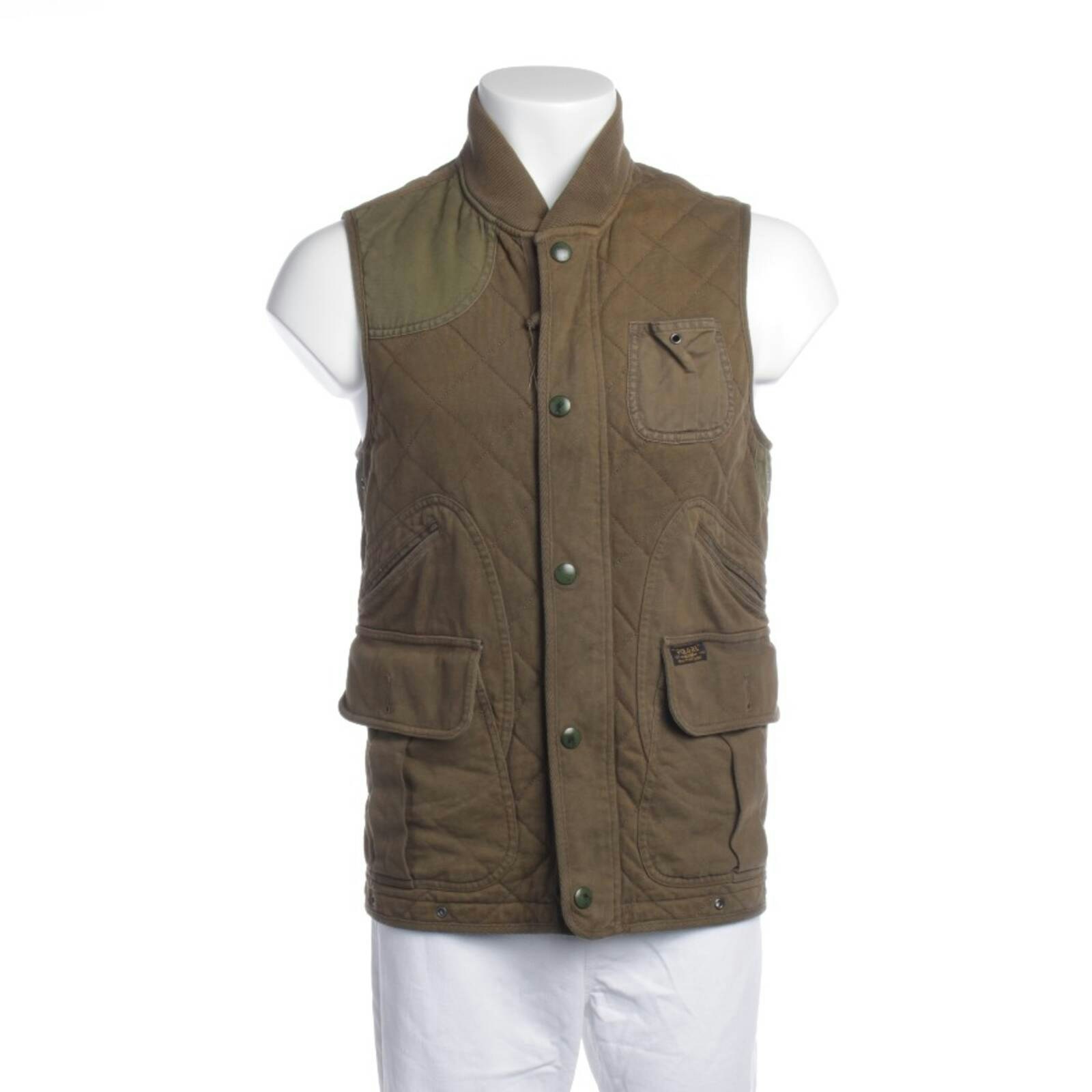 Image 1 of Vest S Dark Green in color Green | Vite EnVogue