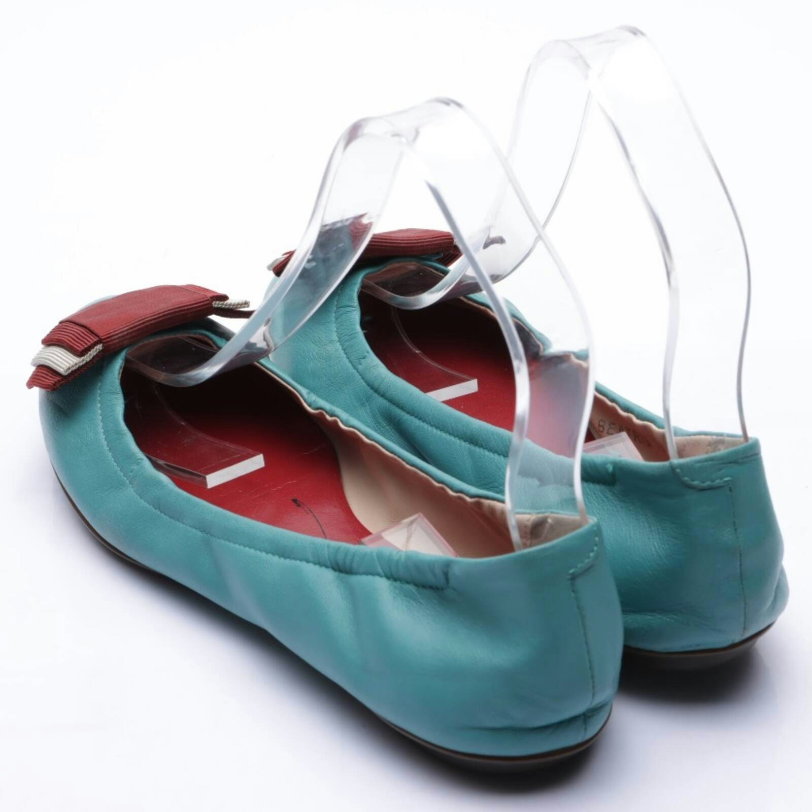 Image 2 of Ballet Flats EUR 36 Turquoise in color Blue | Vite EnVogue