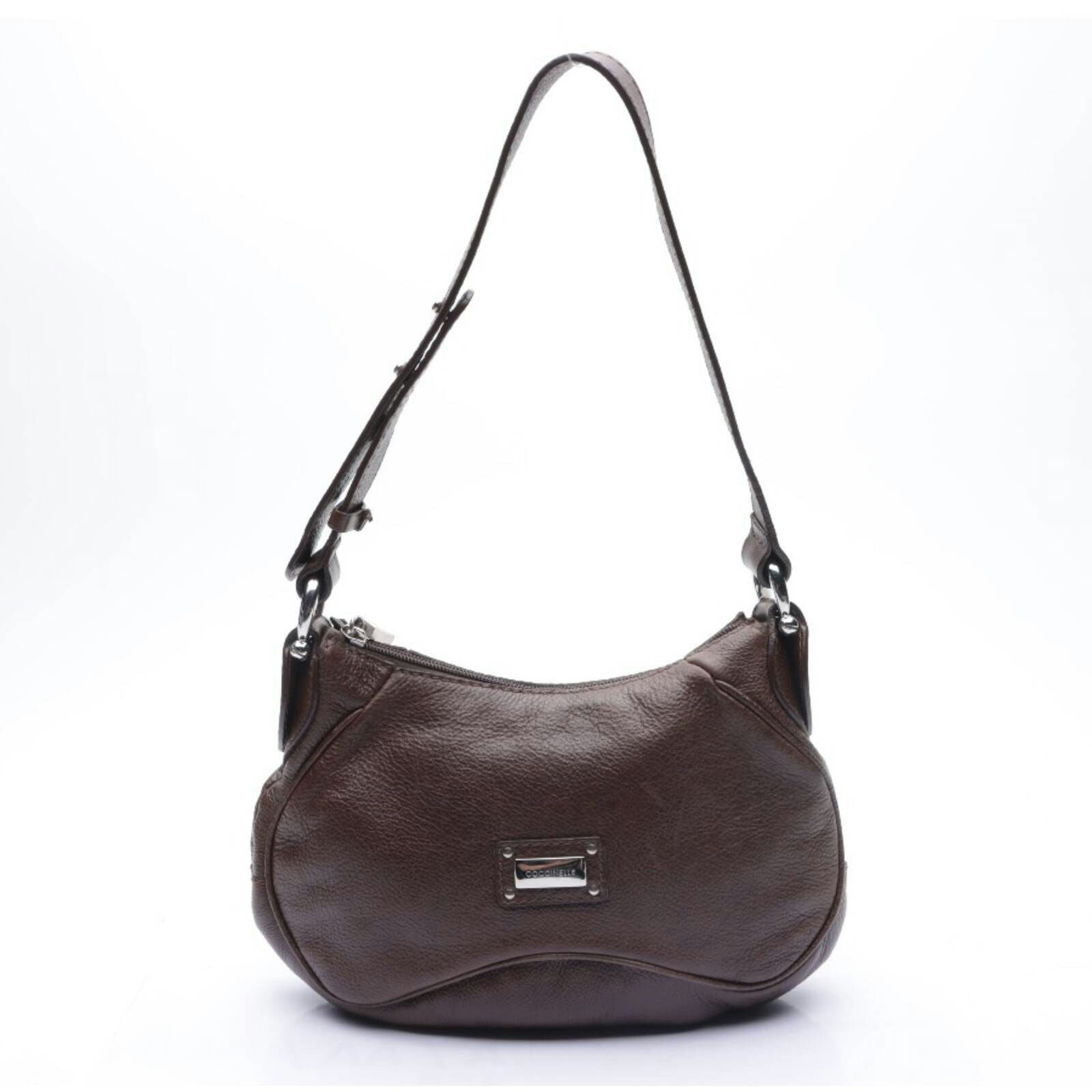 Image 1 of Shoulder Bag Dark Brown in color Brown | Vite EnVogue