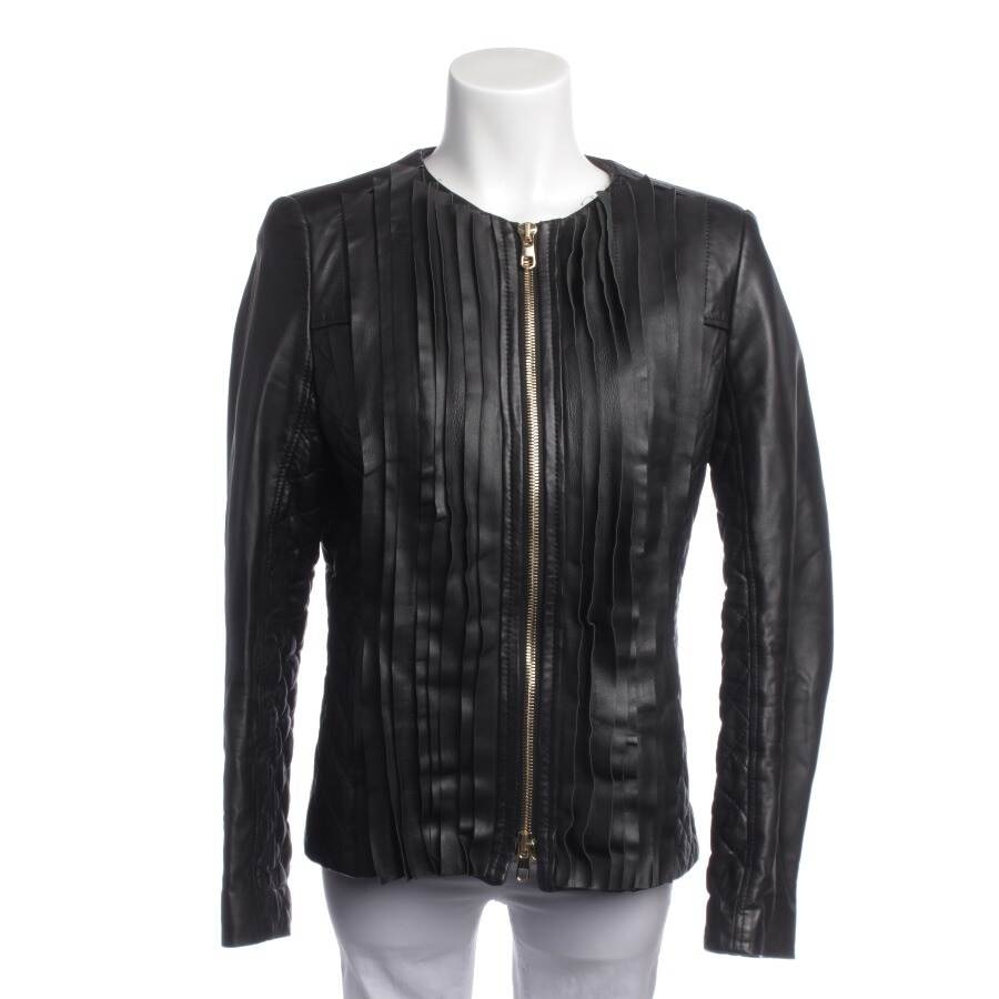 Image 1 of LeatherJacket 38 Black in color Black | Vite EnVogue