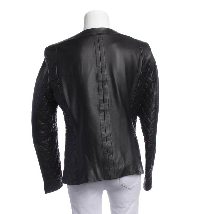 Image 2 of LeatherJacket 38 Black in color Black | Vite EnVogue