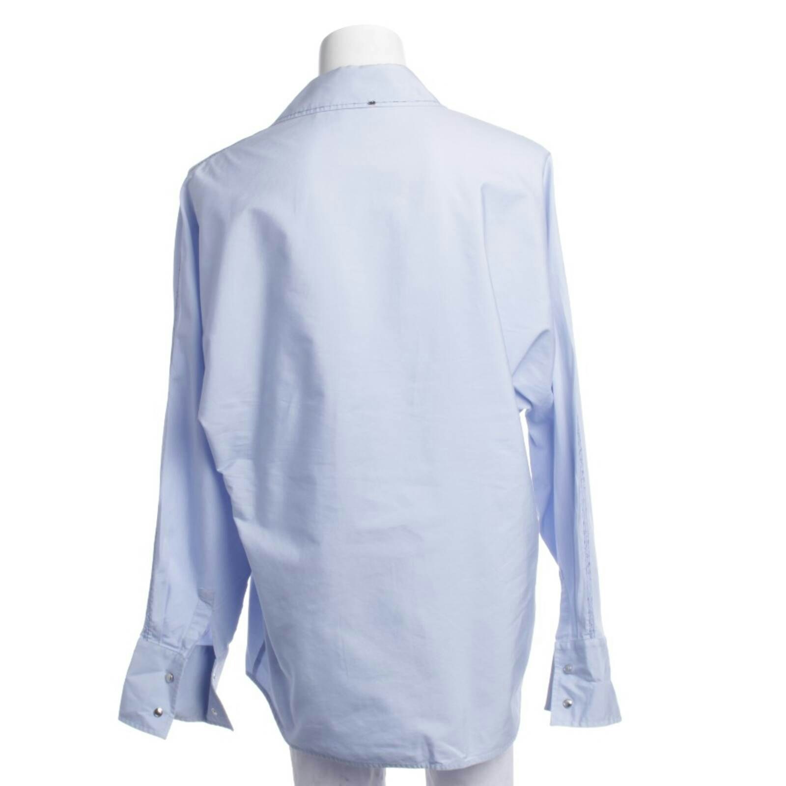 Image 2 of Blouse M Light Blue in color Blue | Vite EnVogue