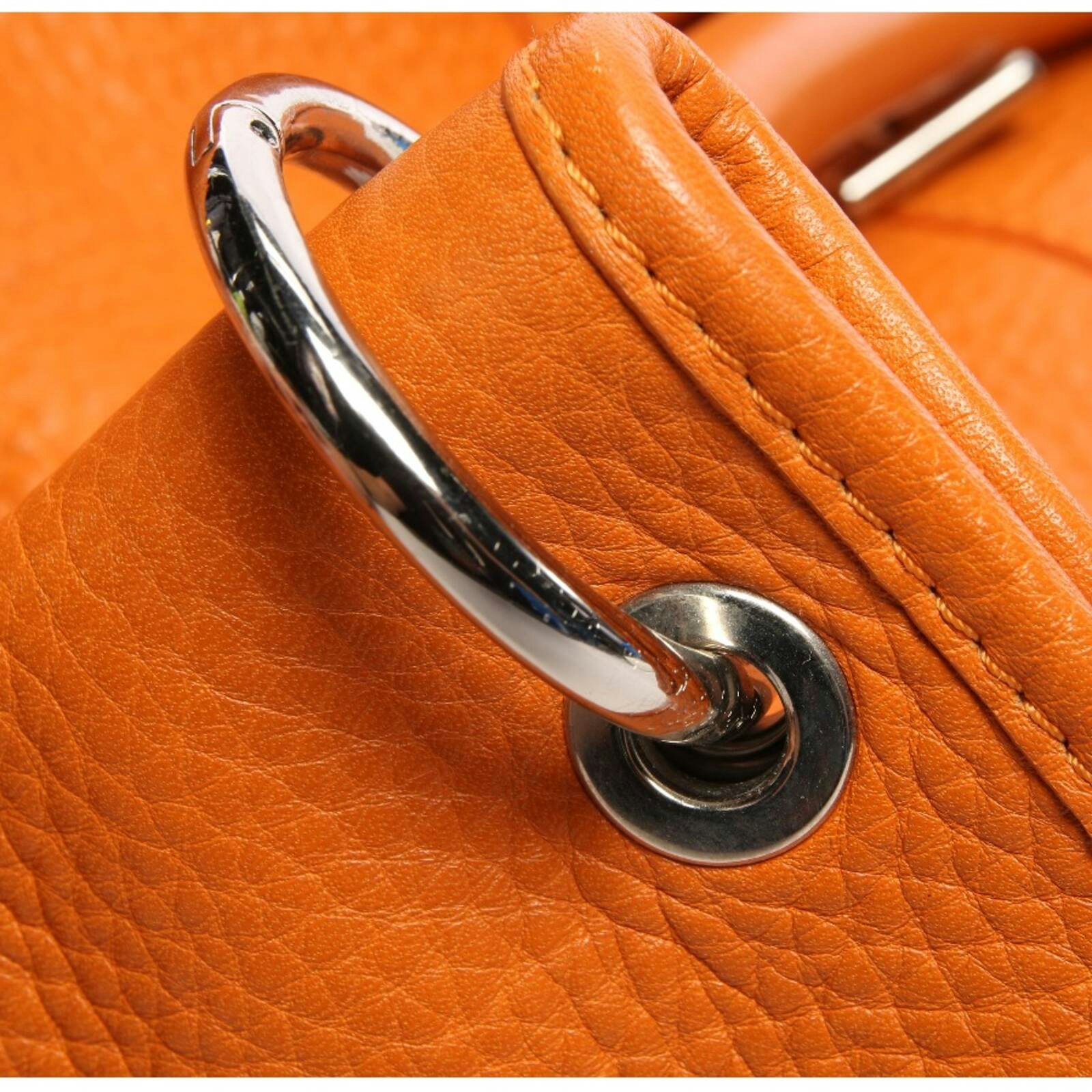 Image 8 of Shoulder Bag Dark Orange in color Orange | Vite EnVogue