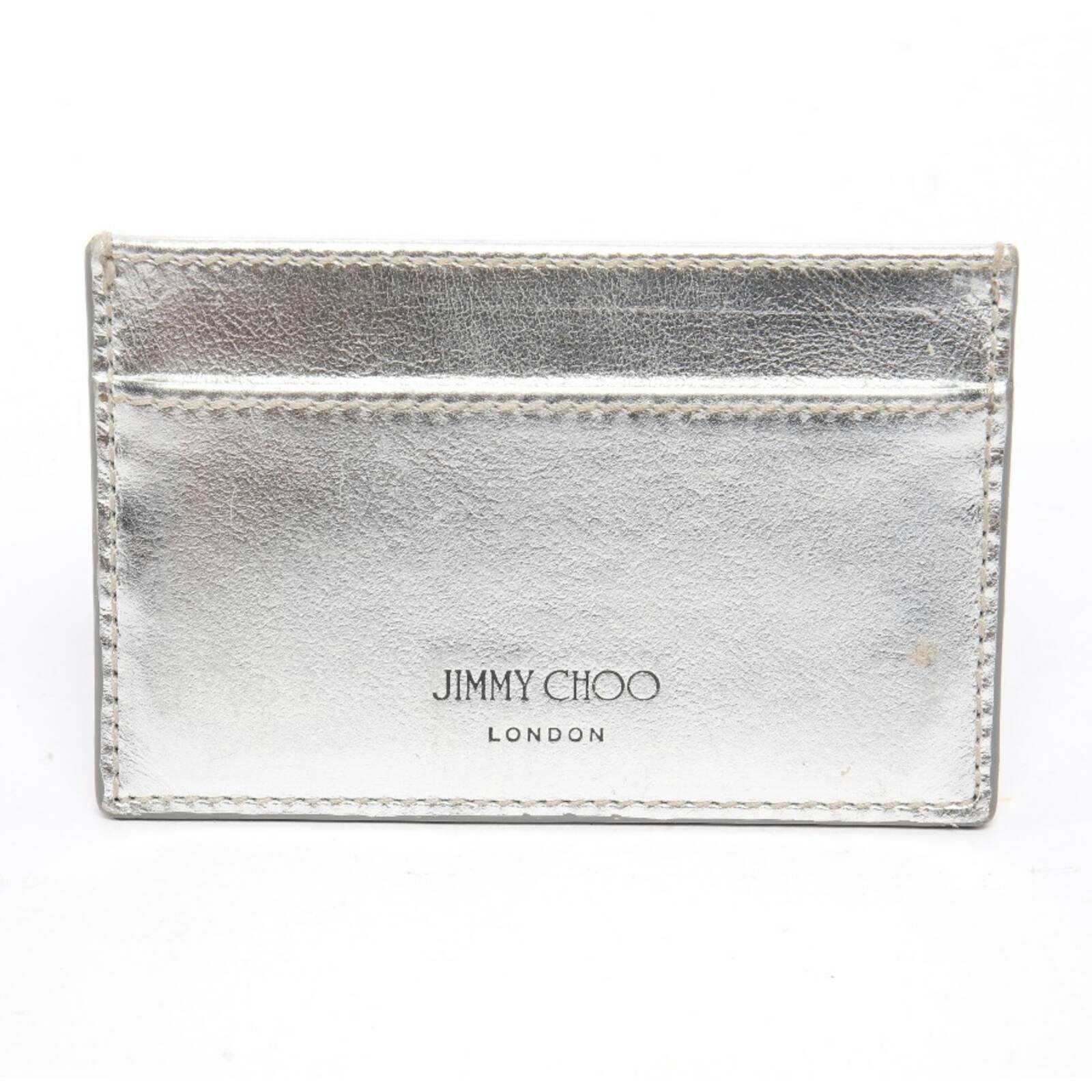 Image 1 of Card Holder Silver in color Metallic | Vite EnVogue