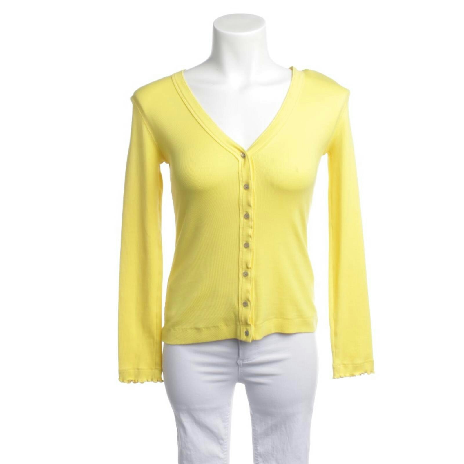 Image 1 of Blouse 36 Yellow in color Yellow | Vite EnVogue