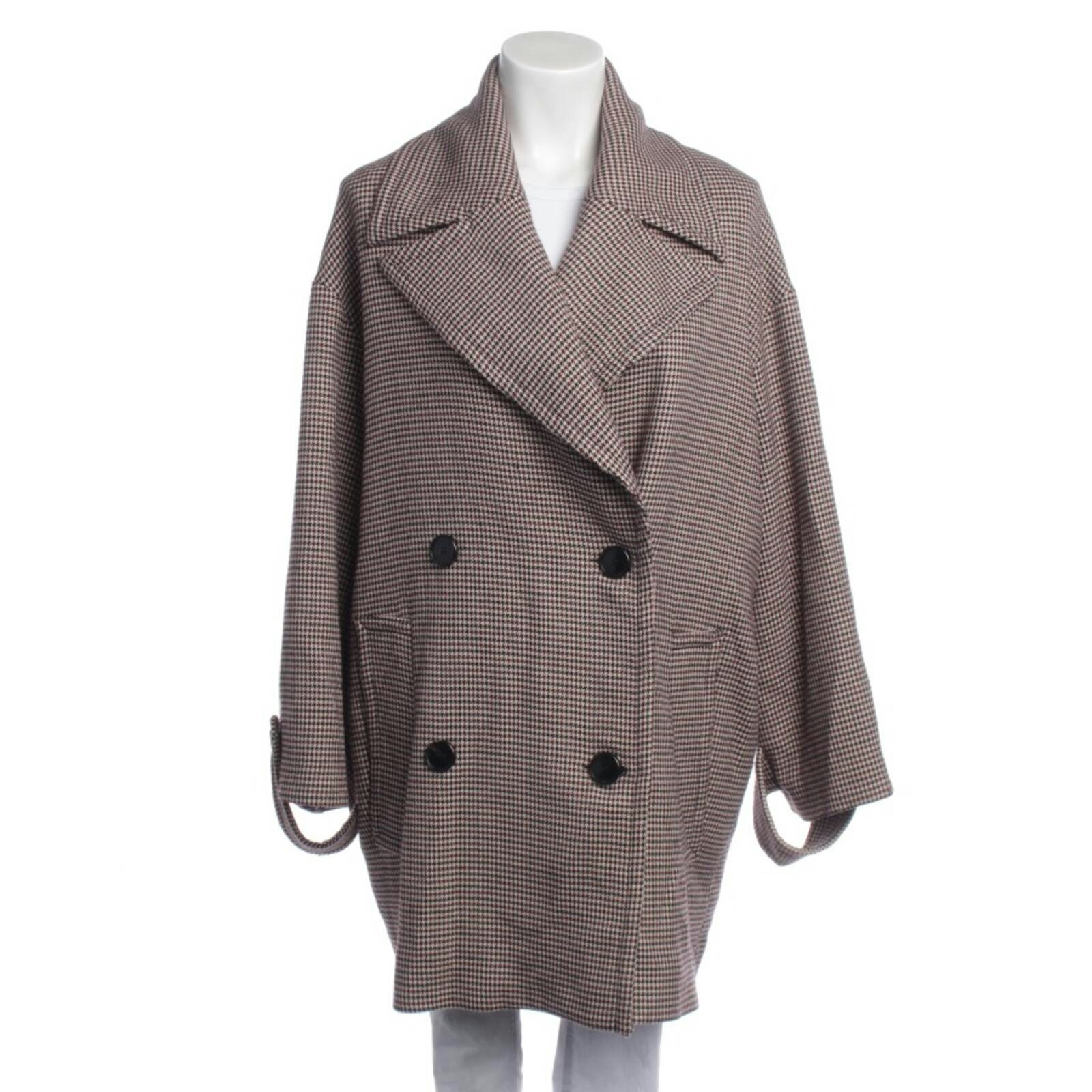 Image 1 of Mid-Season Coat 38 Multicolored in color Multicolored | Vite EnVogue