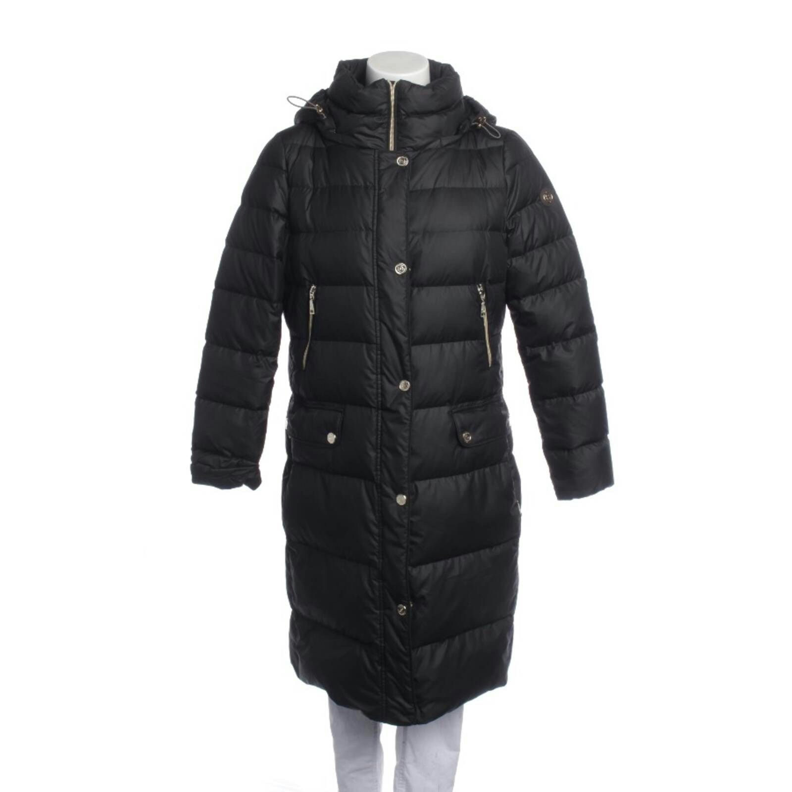 Image 1 of Mid-Season Coat 38 Black in color Black | Vite EnVogue