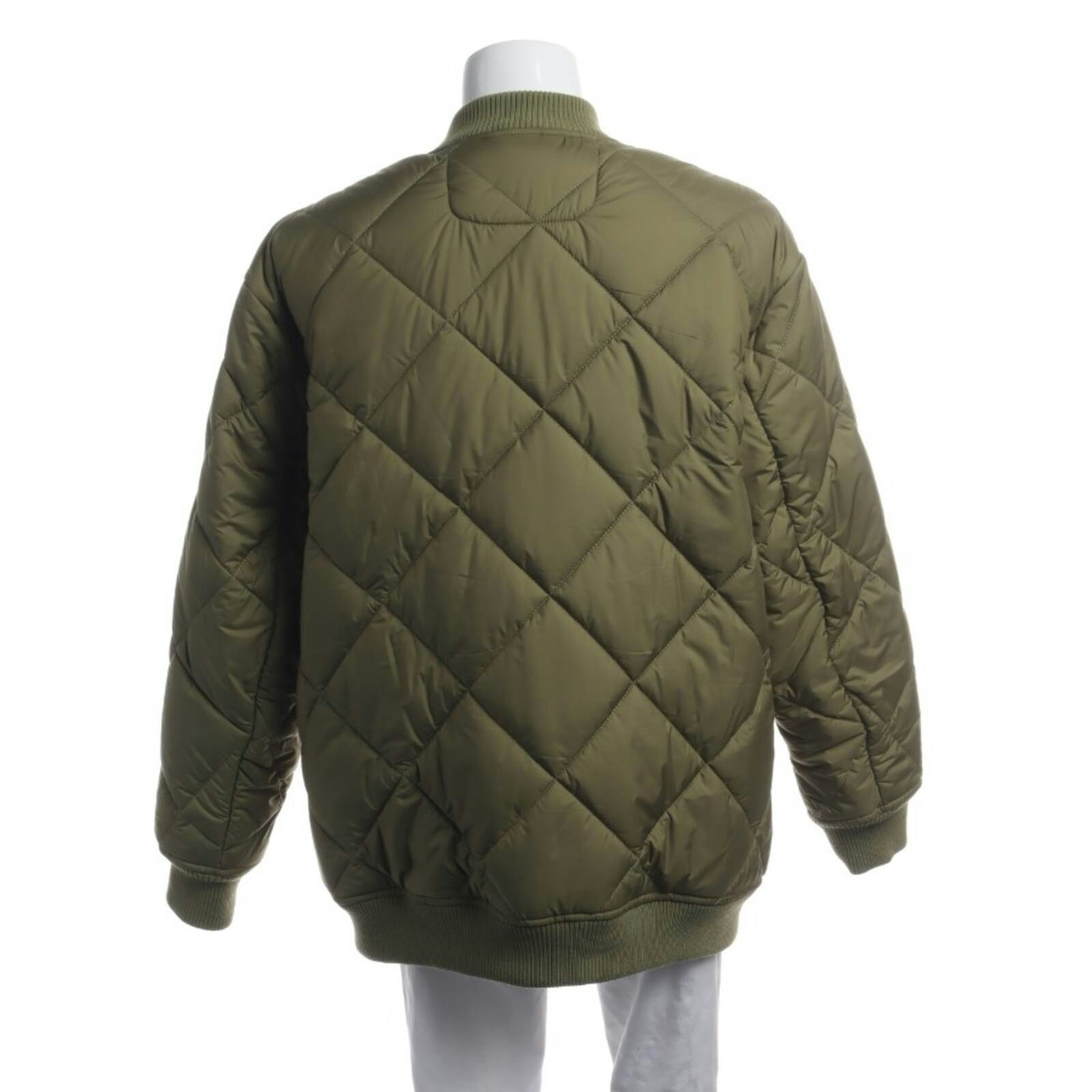 Image 2 of Mid-Season Jacket 36 Green in color Green | Vite EnVogue