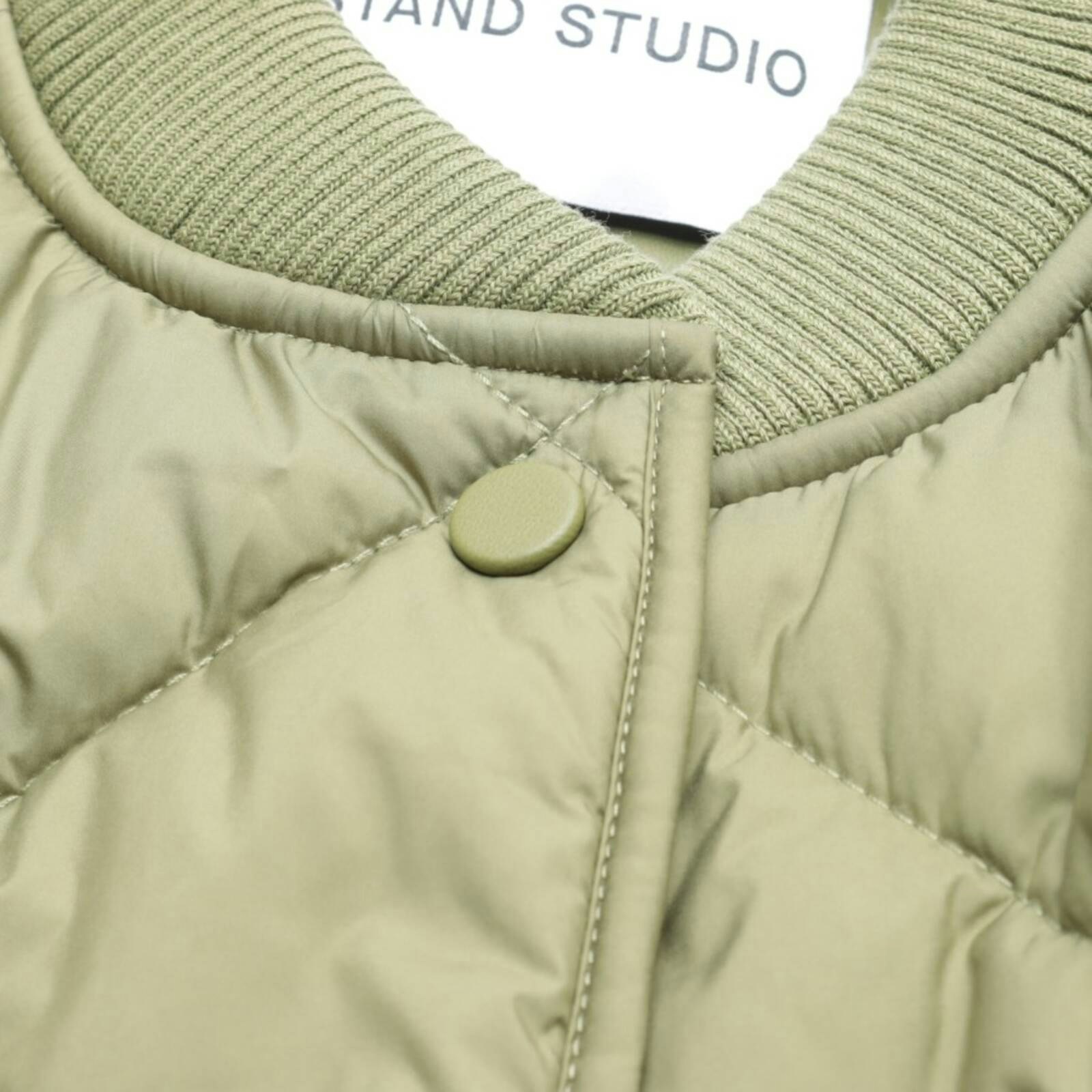 Image 3 of Mid-Season Jacket 36 Green in color Green | Vite EnVogue