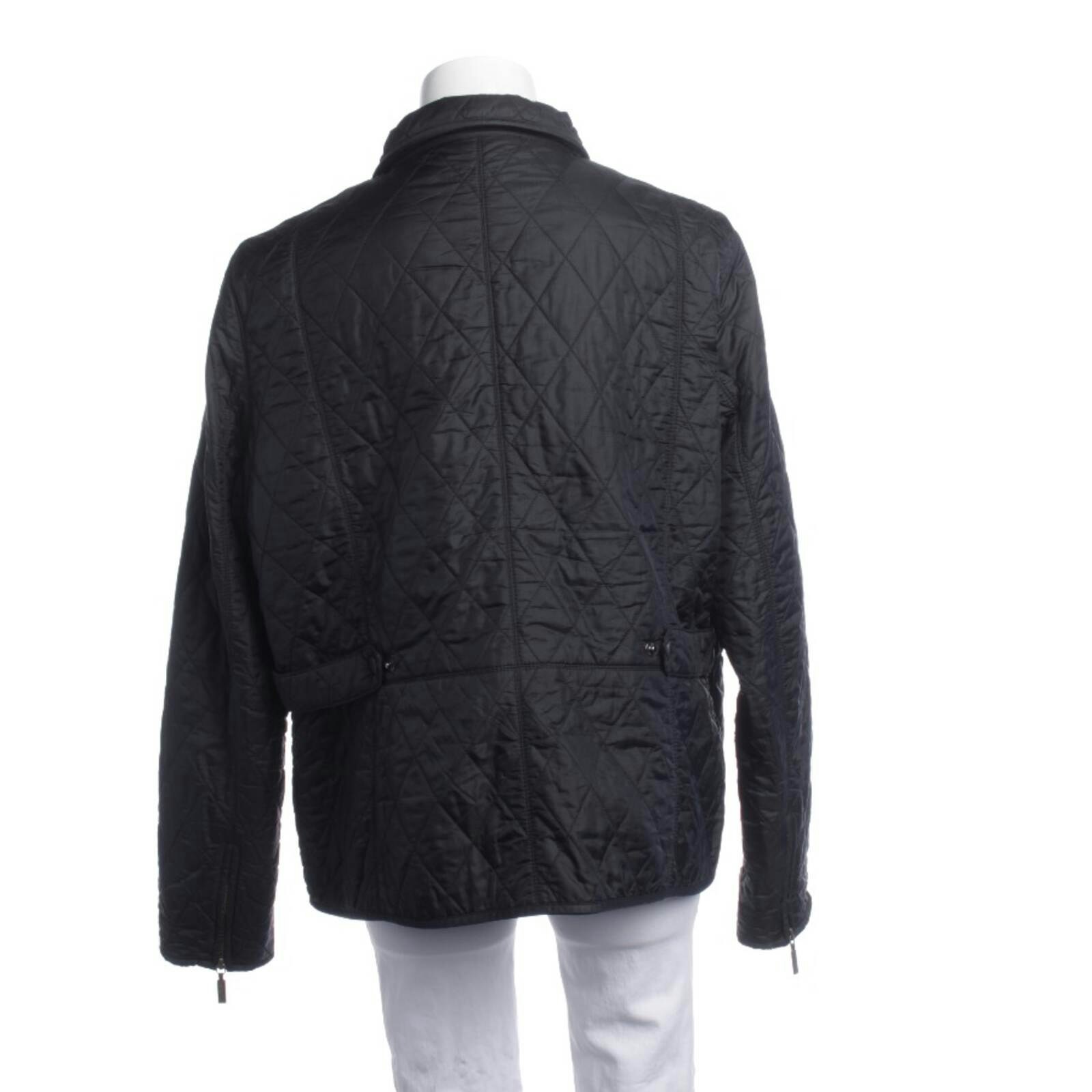 Image 2 of Mid-Season Jacket 46 Black in color Black | Vite EnVogue