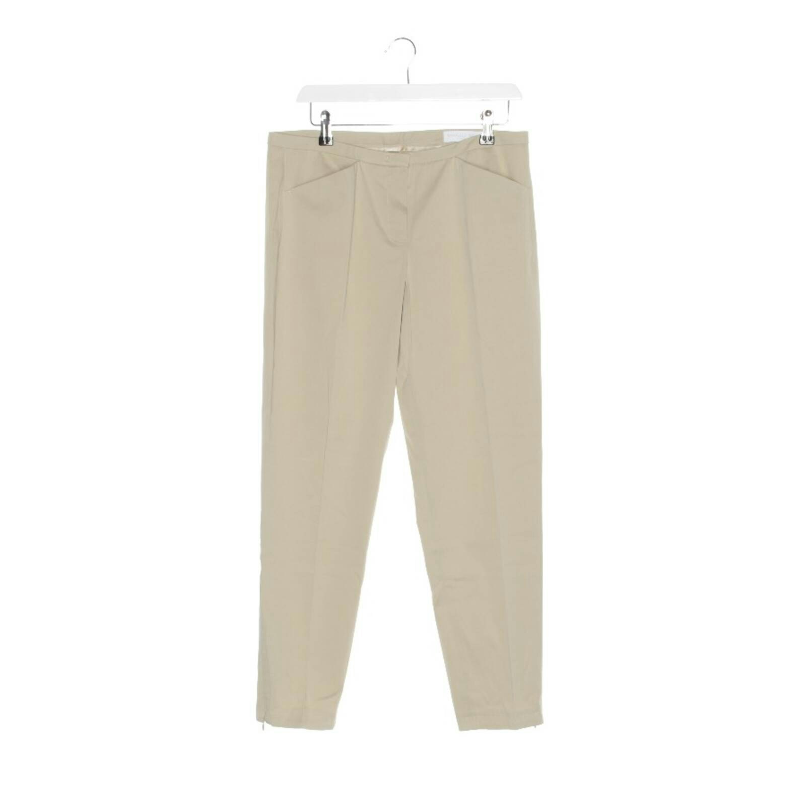 Image 1 of Pants 40 Beige in color White | Vite EnVogue