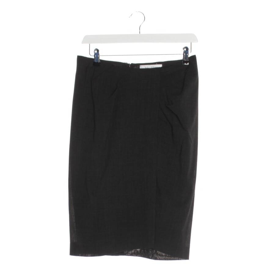 Image 1 of Skirt 36 Black in color Black | Vite EnVogue