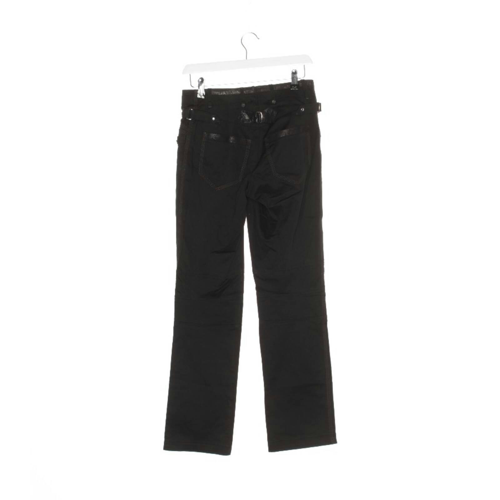 Image 2 of Pants 36 Black in color Black | Vite EnVogue