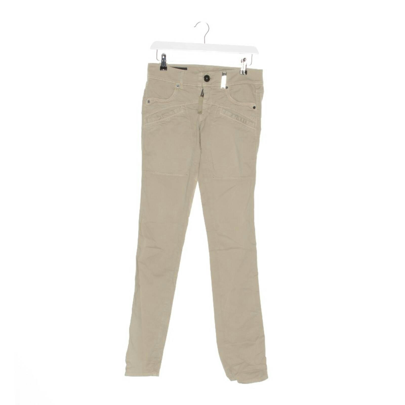 Image 1 of Pants 36 Beige in color White | Vite EnVogue