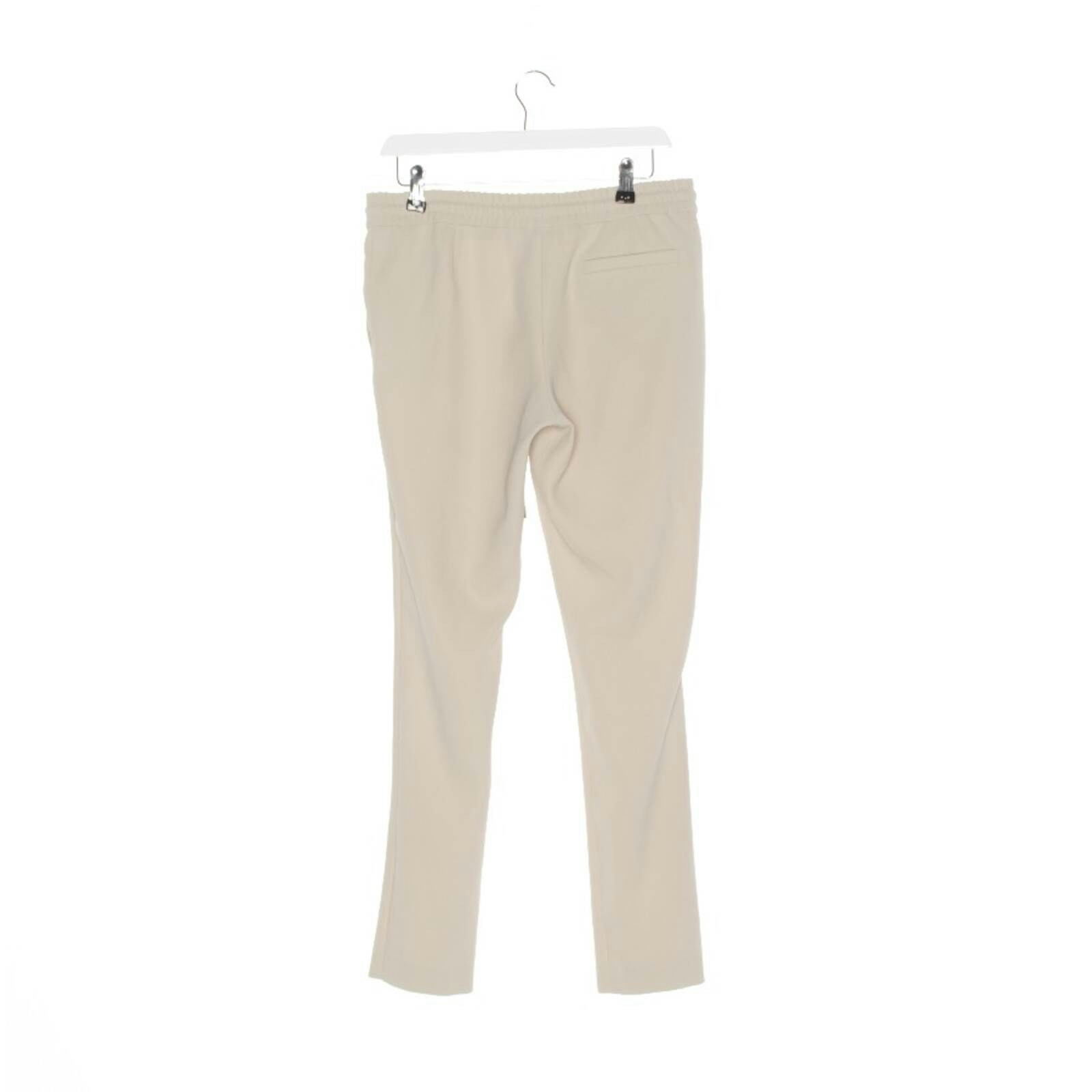 Image 2 of Pants 36 Beige in color White | Vite EnVogue