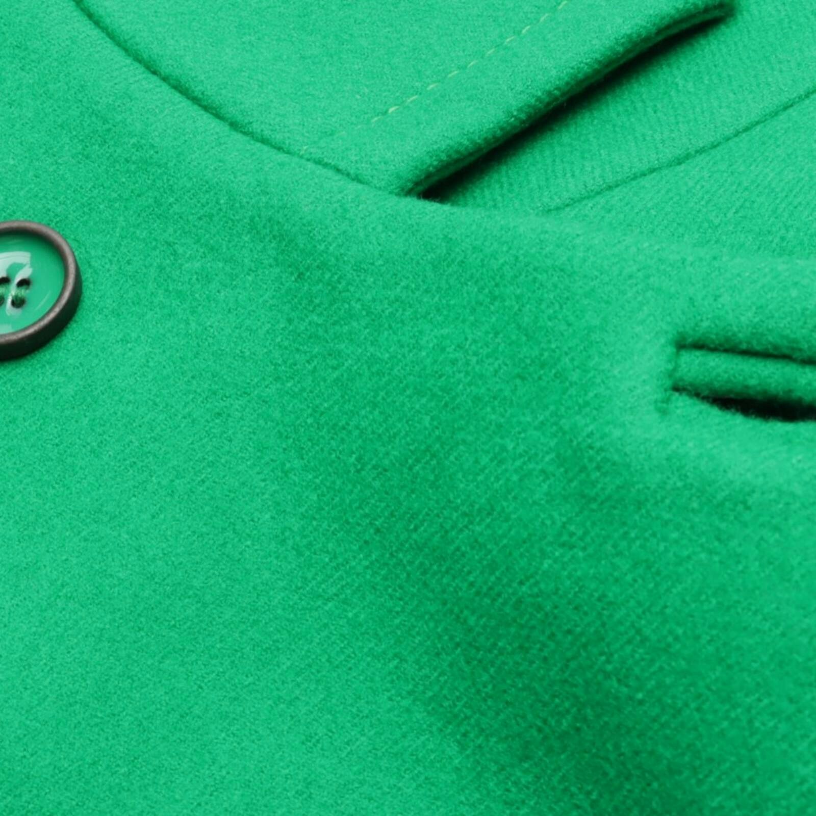 Image 3 of Mid-Season Coat 34 Green in color Green | Vite EnVogue