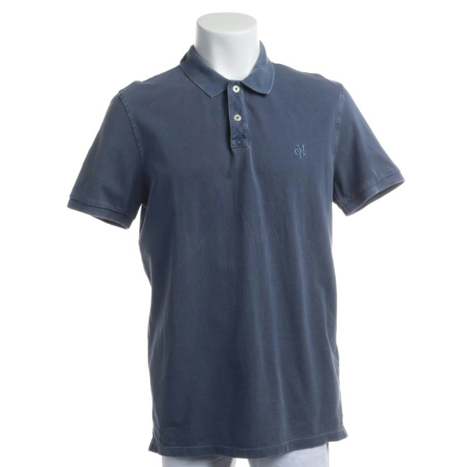 Image 1 of Polo Shirt L Blue in color Blue | Vite EnVogue