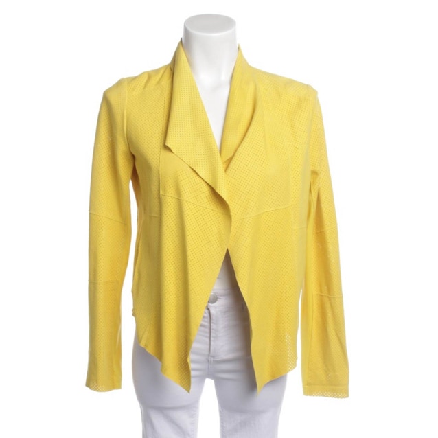 Image 1 of Leather Coat 34 Mustard Yellow | Vite EnVogue