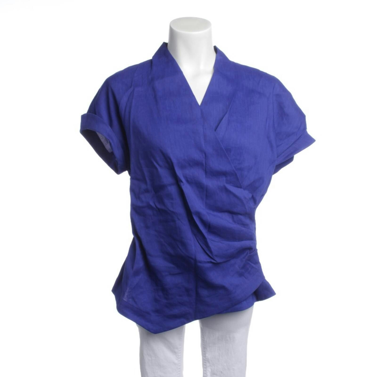 Image 1 of Blouse 42 Blue in color Blue | Vite EnVogue