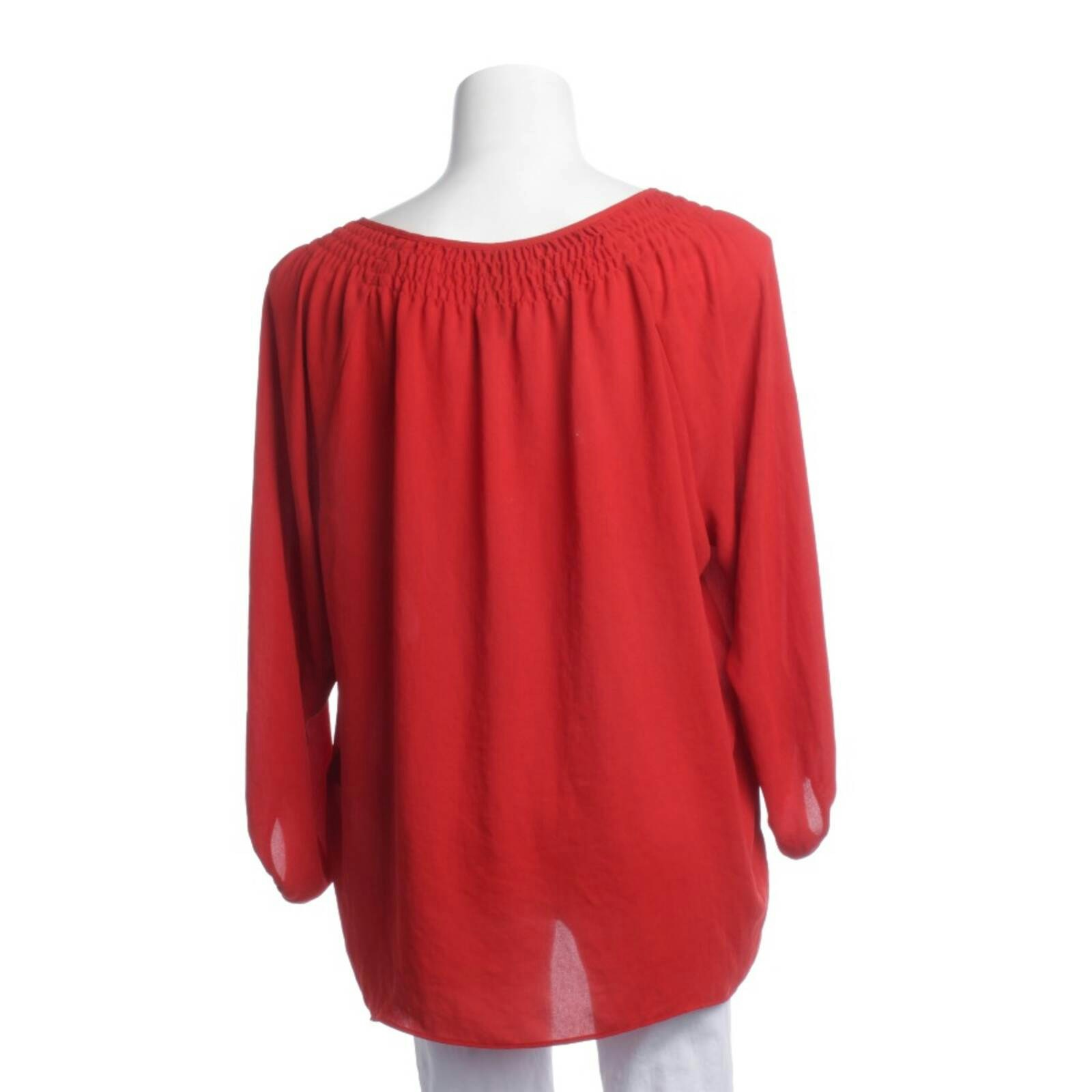 Image 2 of Blouse 40 Red in color Red | Vite EnVogue