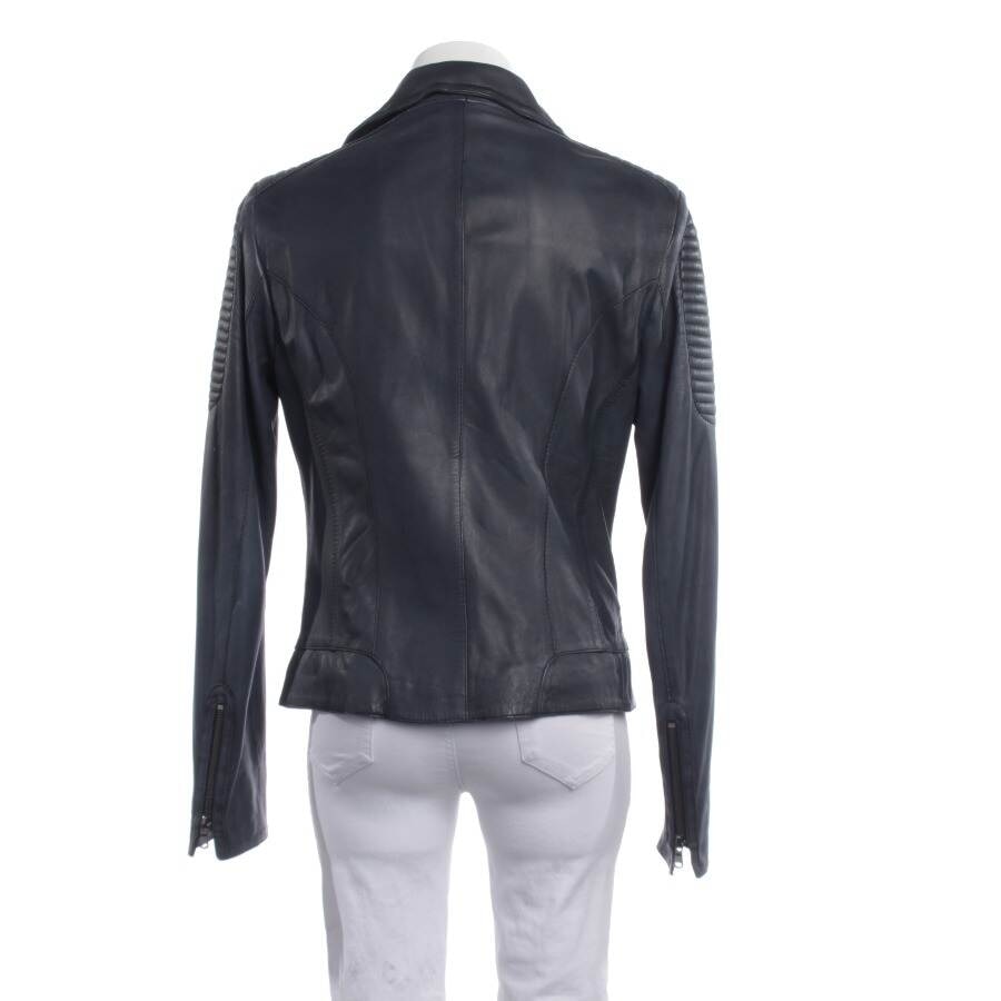 Image 2 of LeatherJacket 40 Blue in color Blue | Vite EnVogue