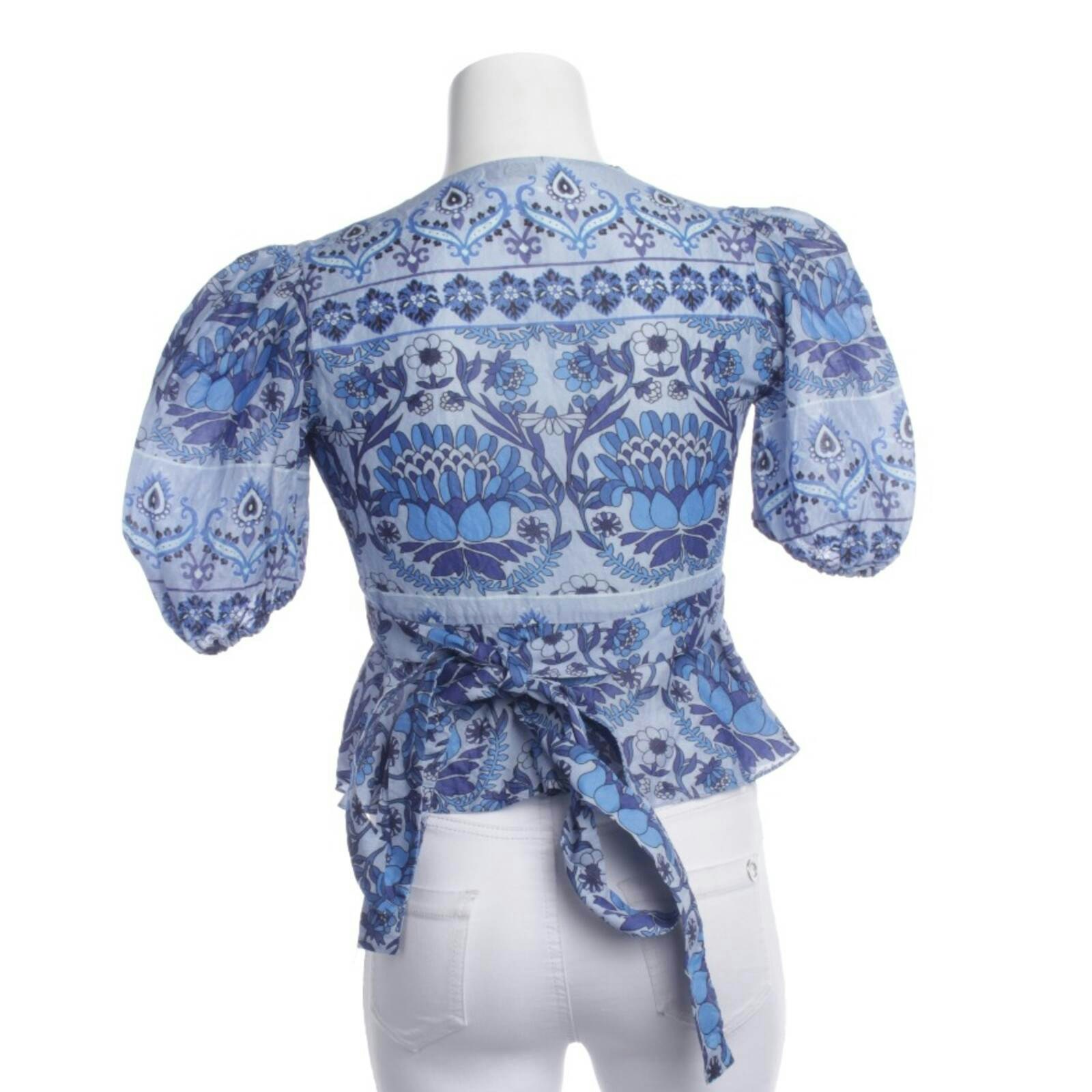 Image 2 of Blouse 32 Blue in color Blue | Vite EnVogue