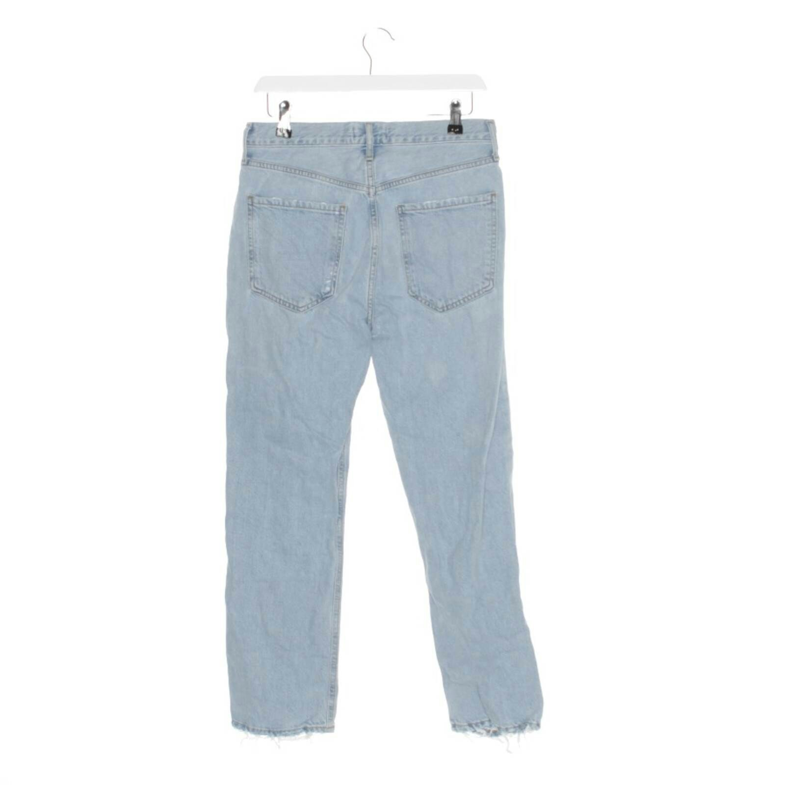 Image 2 of Straight Fit Jeans W28 Light Blue in color Blue | Vite EnVogue