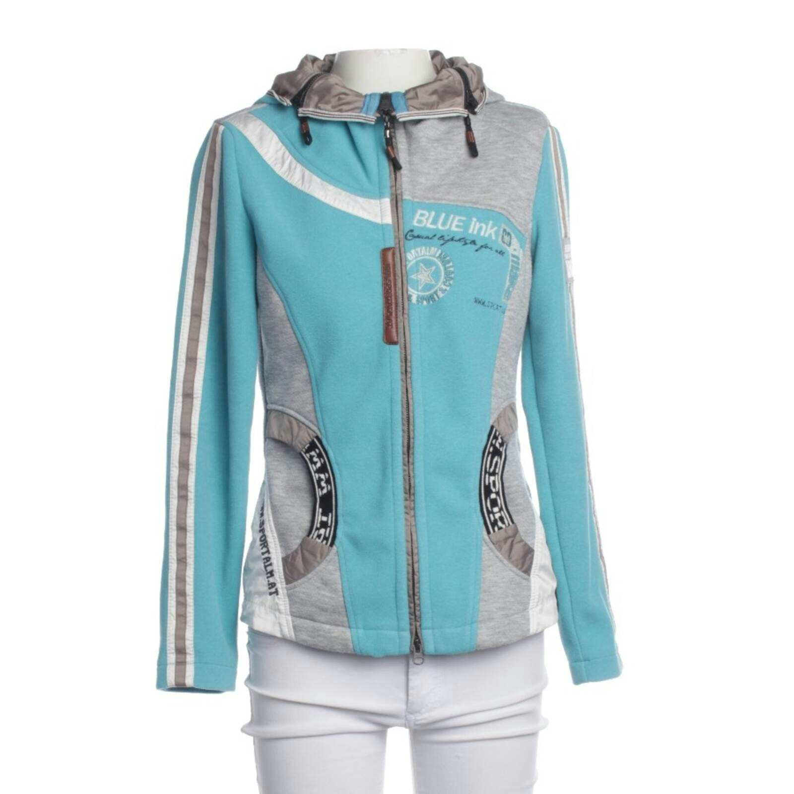 Image 1 of Zip-up Hoodie 36 Multicolored in color Multicolored | Vite EnVogue