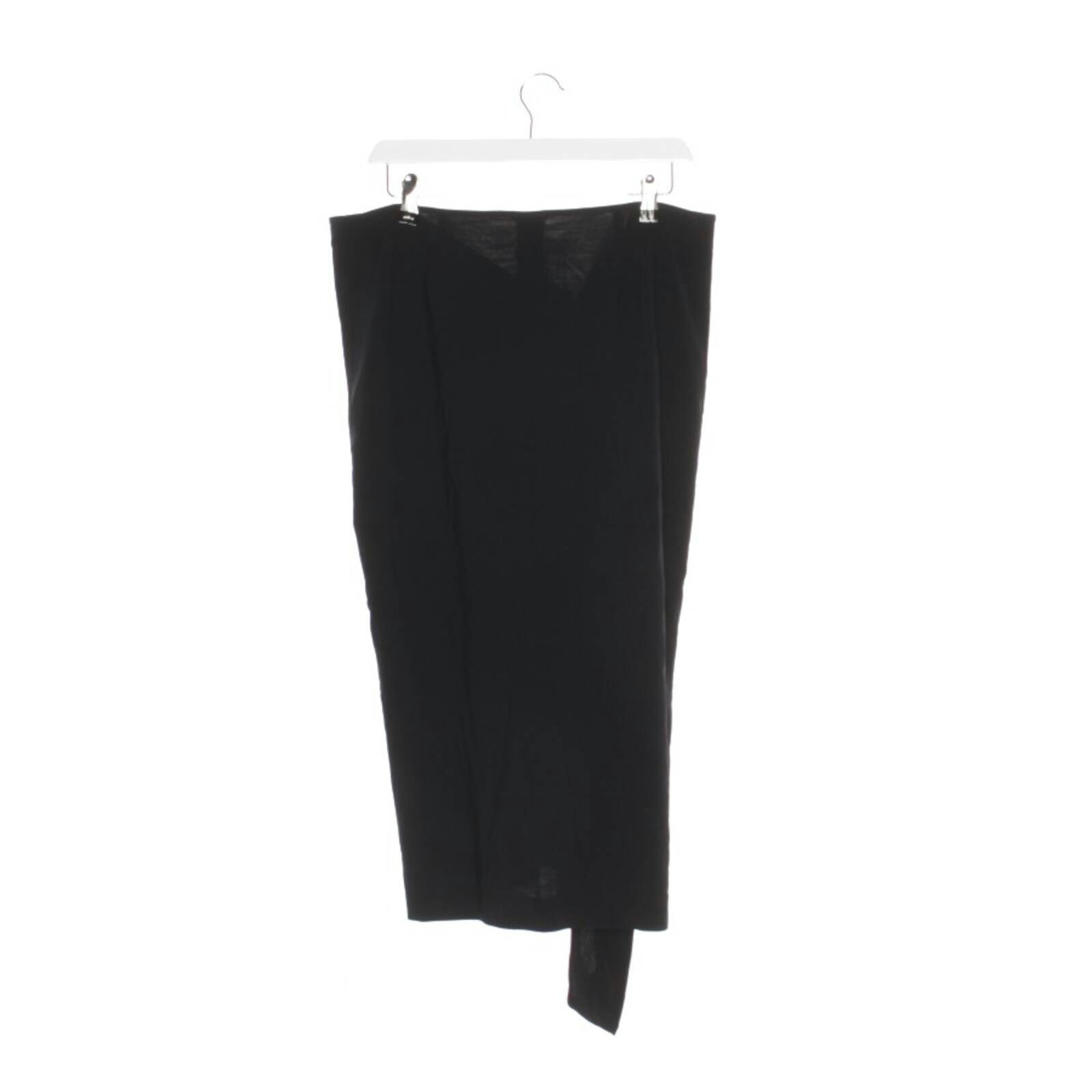 Image 2 of Skirt 36 Black in color Black | Vite EnVogue